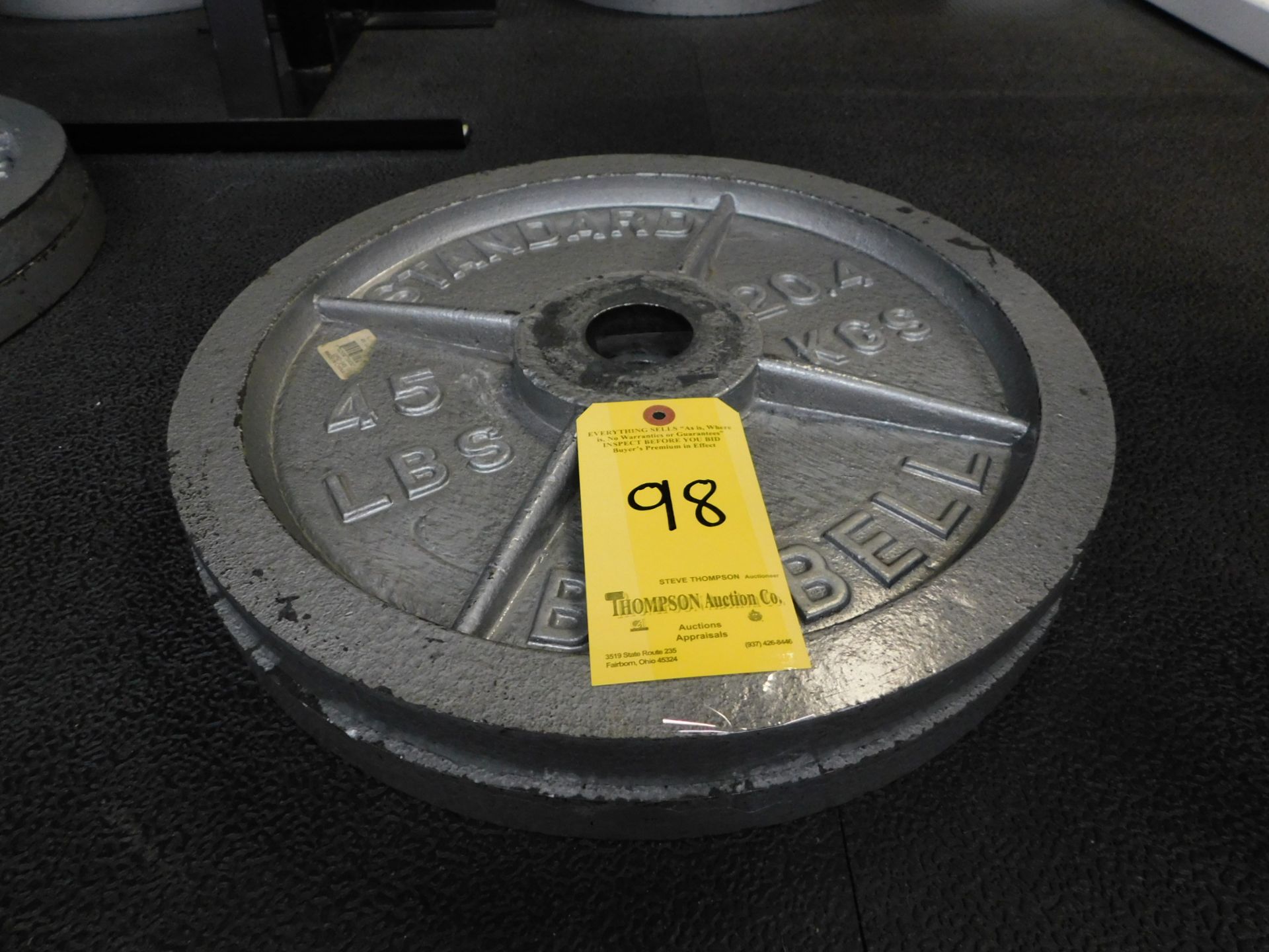 (2) #45 Plates