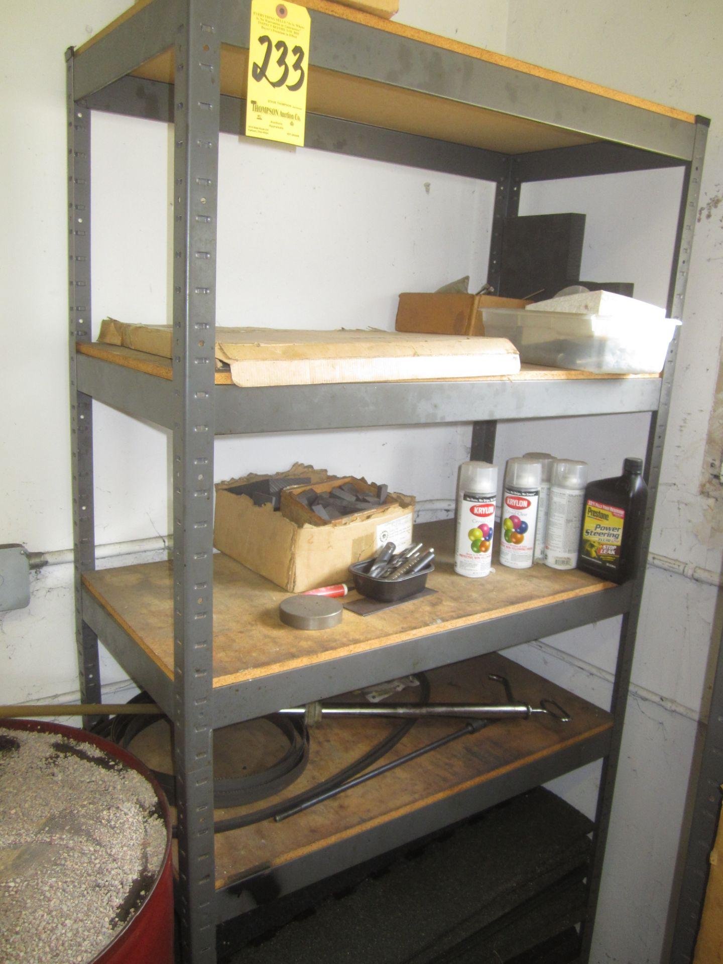 Shelving Unit and Contents