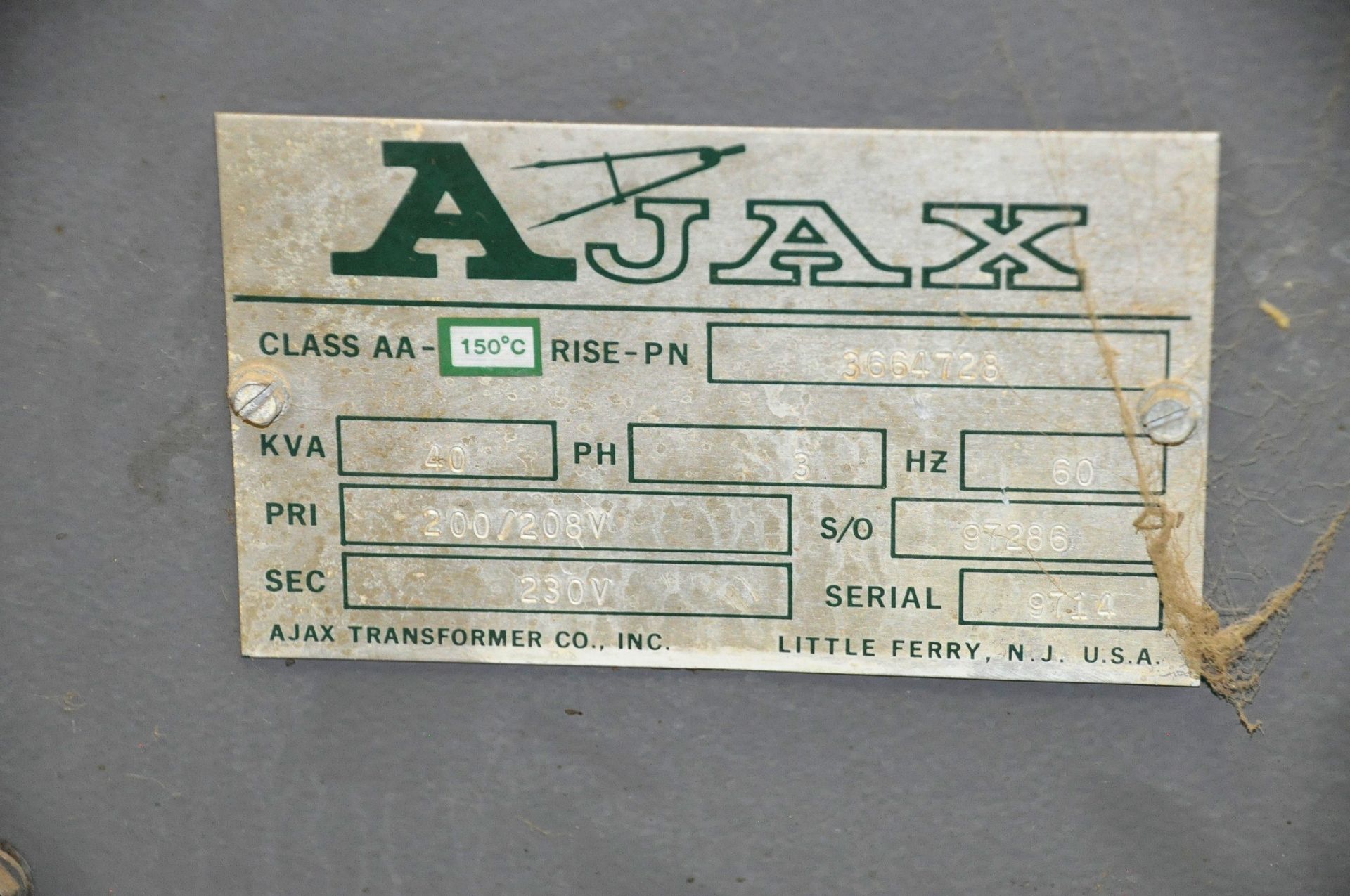 Ajax 40-KVA Transformer - Image 2 of 2