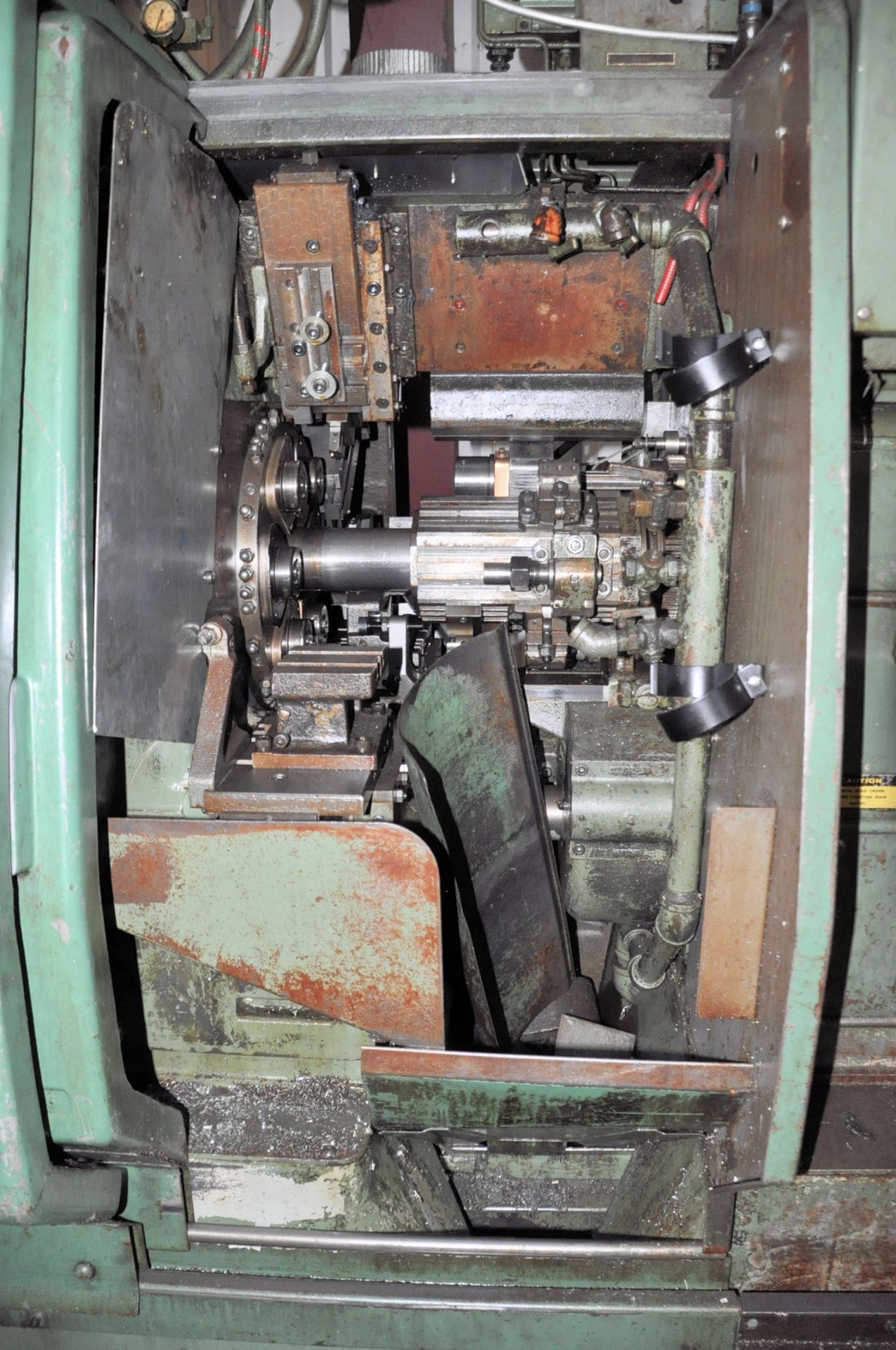 Acme-Gridley Model RAN-6, 9/16" bar Feed Screw Machine, 6-Barrel Feed, S/n C-23093-N - Image 4 of 8