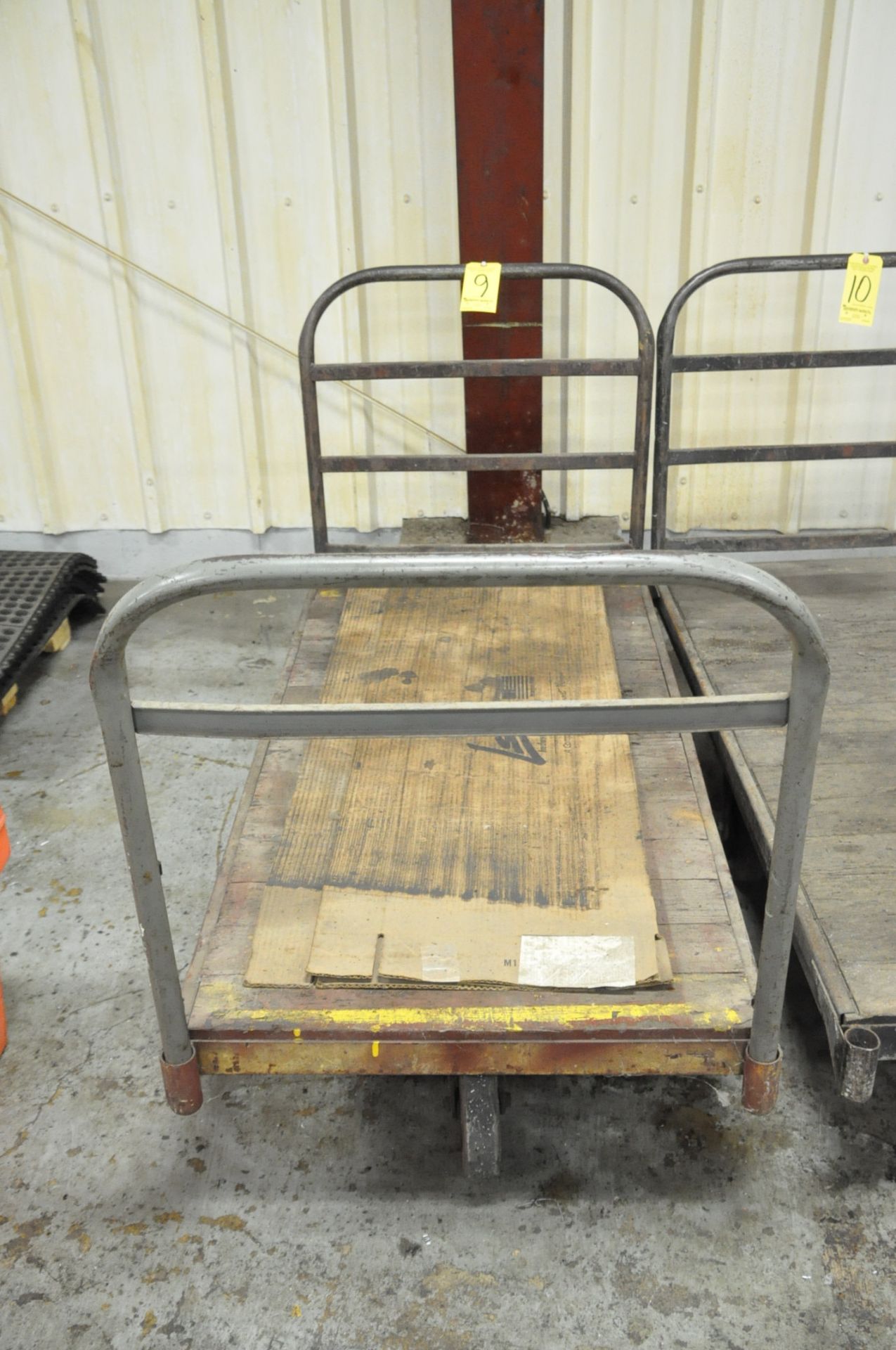 30" x 60" Steel Frame Wood Deck Flat Cart