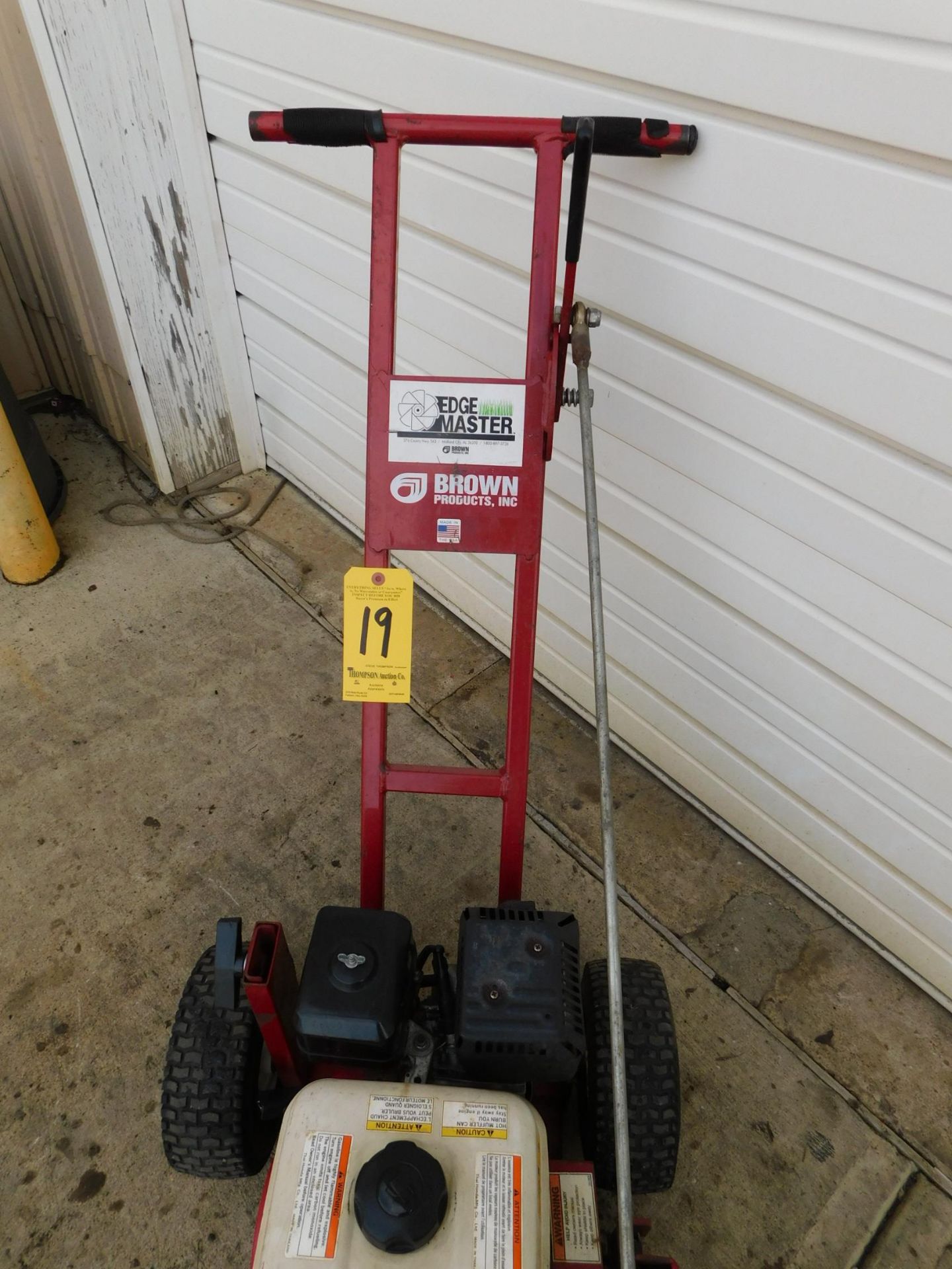 Brown Products E-104H Edge Master Gas powered Edger - Image 6 of 7