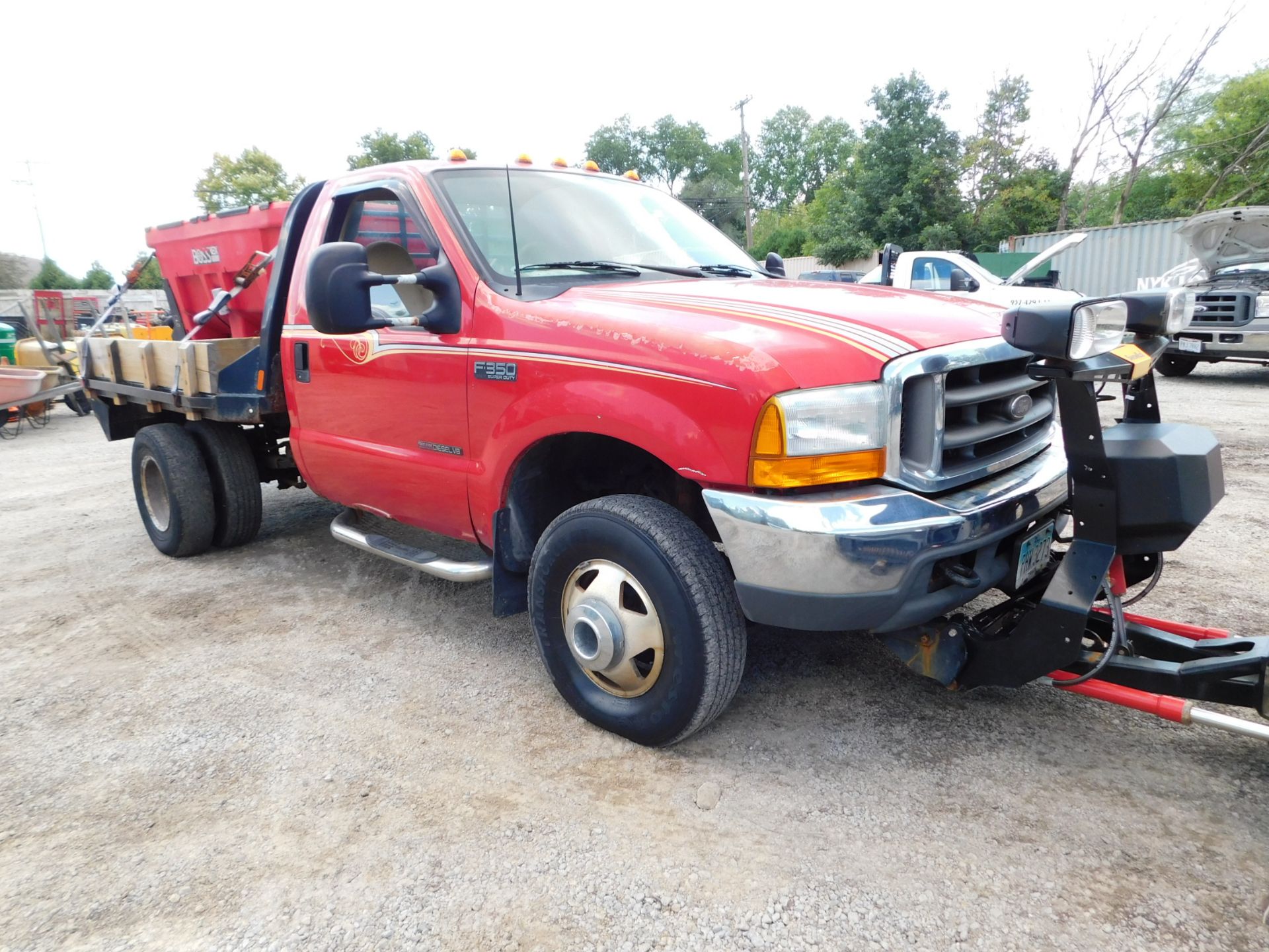 2000 Ford F-350XLT Super Duty Single Axle Straight truck VIN#1FTWF33F7YEED4888, Power Stroke Diesel, - Image 8 of 46