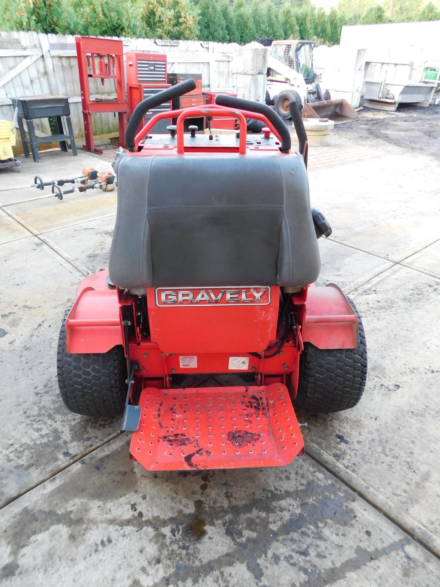 Gravely Pro-Stance 52 Stand on Mower SN#020377, 52"deck, Kawaski FX691VGas Enngine 2,332hrs. - Image 6 of 12