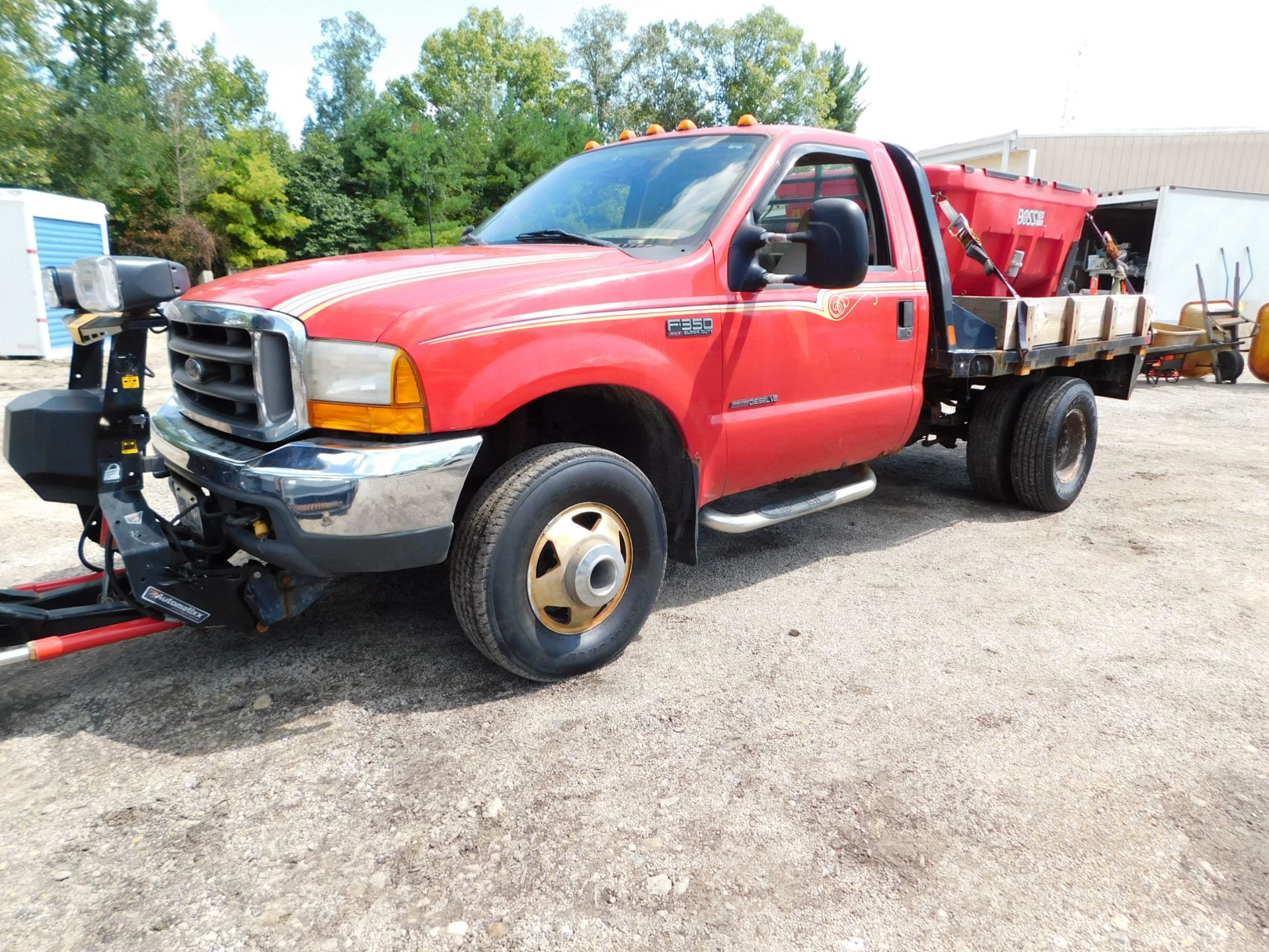 2000 Ford F-350XLT Super Duty Single Axle Straight truck VIN#1FTWF33F7YEED4888, Power Stroke Diesel, - Image 2 of 46