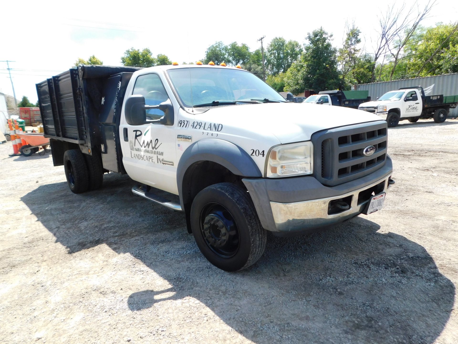 2005 Ford F-450XL Super Duty Single Axle Dump Bed Truck, VIN# 1GBOKVCG6BF156953, Power Stroke - Image 7 of 21