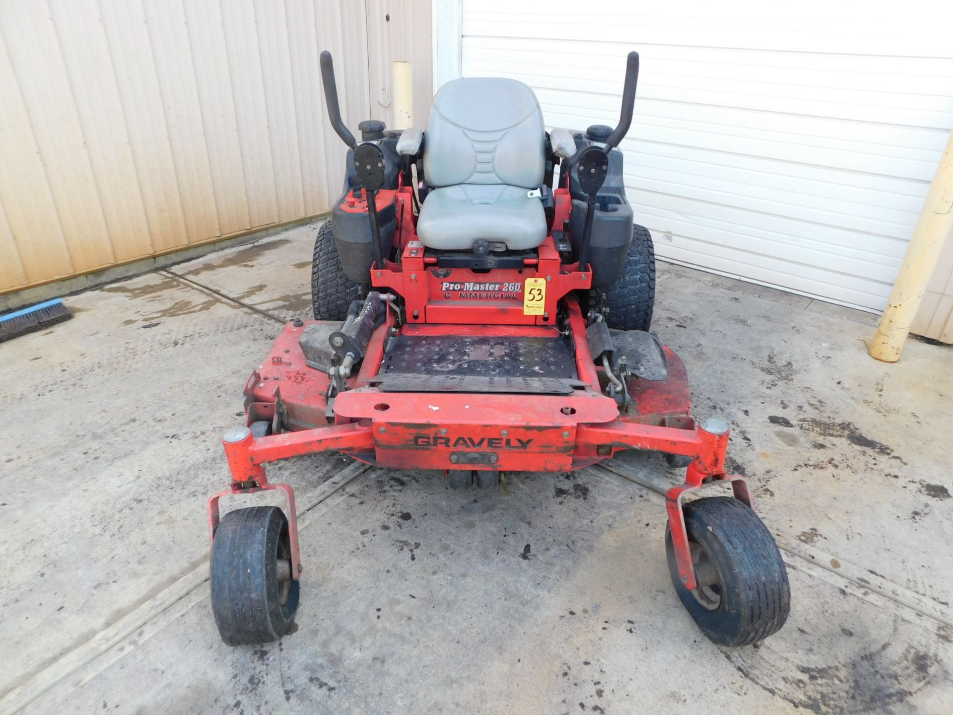 Gravely ProMaster 260 Commercial Zero Turn Mower SN#010684, 60"deck, Kawaski Gas Engine 3,152hrs. - Image 2 of 13