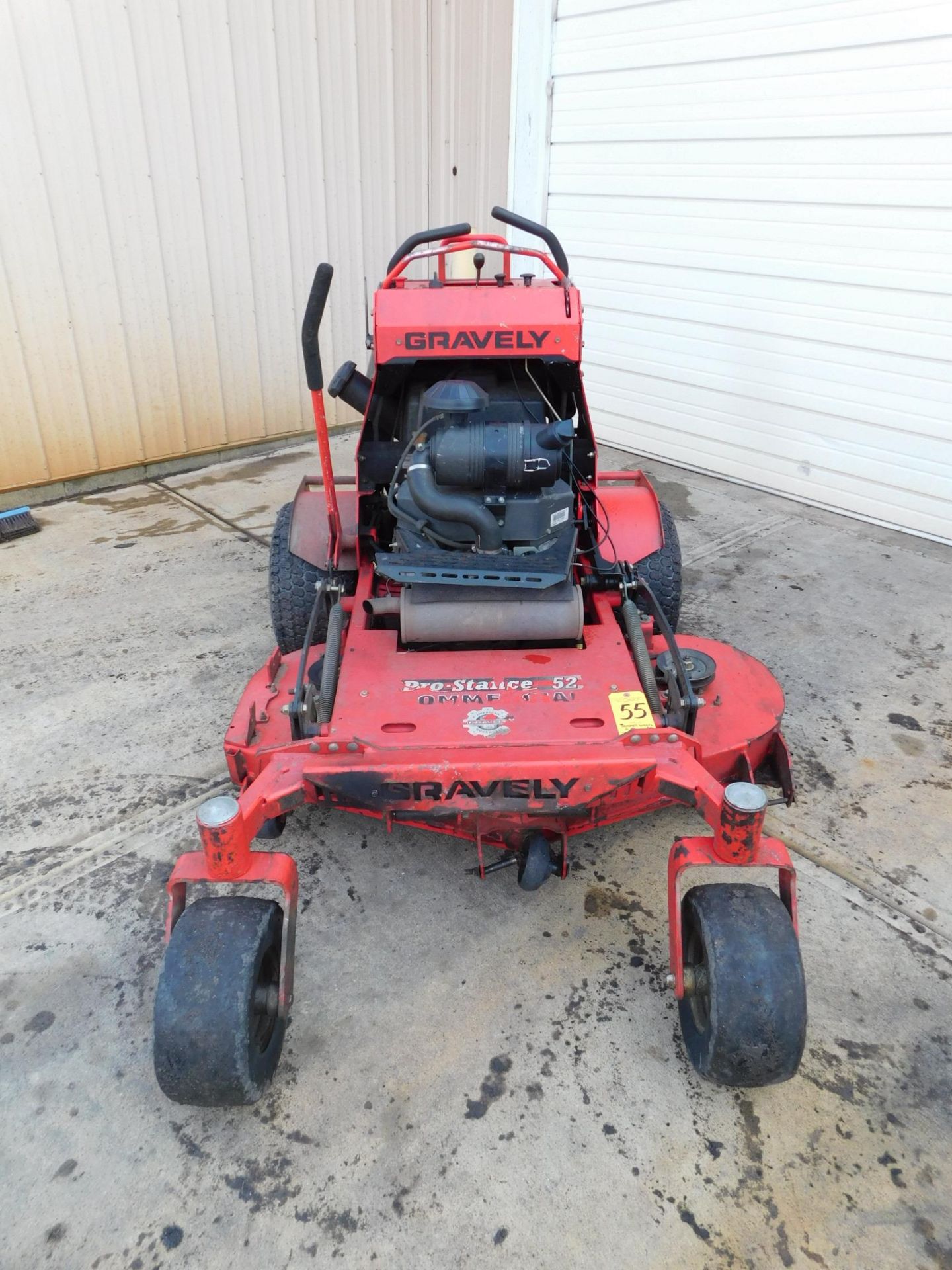 Gravely Pro-Stance 52 Stand on Mower SN#020377, 52"deck, Kawaski FX691VGas Enngine 2,332hrs. - Image 2 of 12