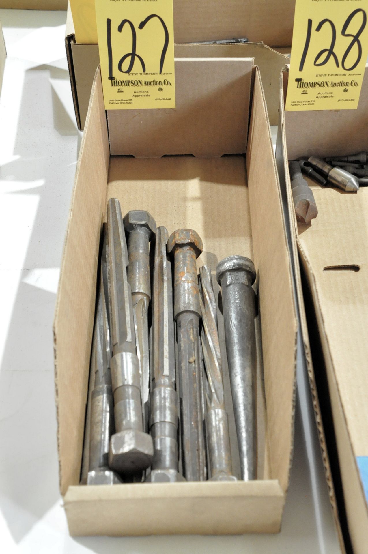 Lot-Tapered Reamers in (1) Box