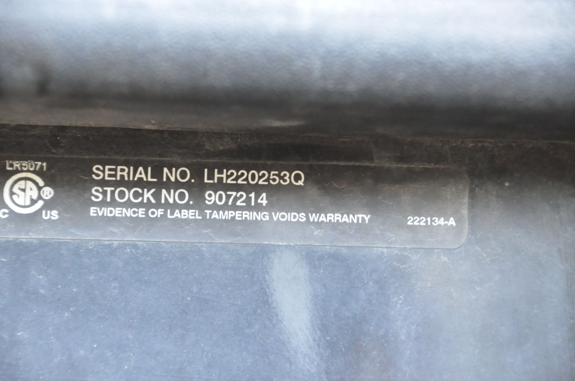 Miller Trailblazer 275 DC, 275-Amps Capacity CC/CV DC Gasoline Powered Professional Series Welder/ - Image 4 of 4