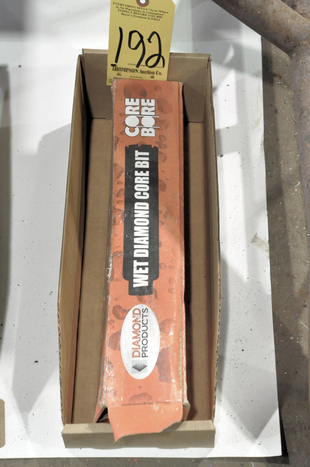 2 1/2" Core Drill Bit in (1) Box on Floor