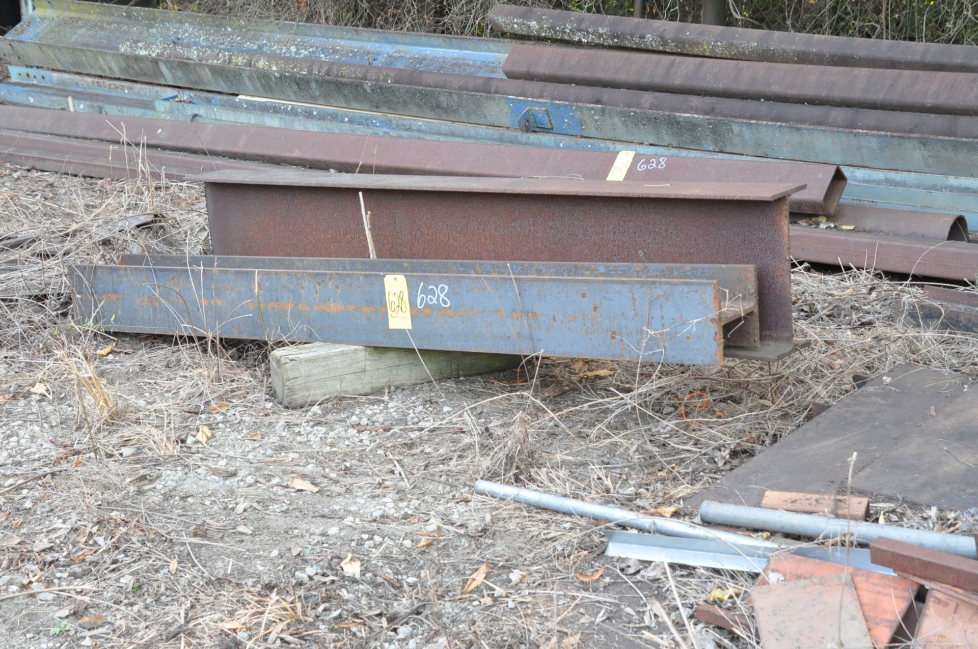 Lot-Steel I-Beams, Square and Rectangular Hollow Tube Stock - Image 2 of 3