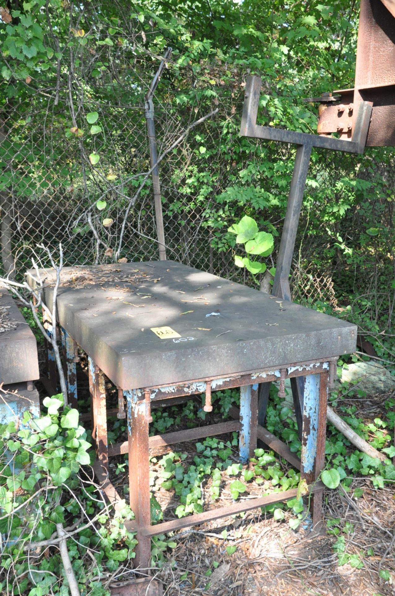 36" x 72" x 4" Steel Layout Table with Steel Stand