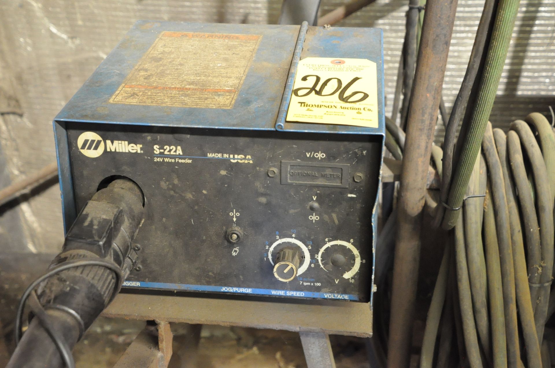 Miller CP-302, 300-Amp Capacity CV-DC Mig Welding Power Source, S/n KH392018, with Leads, Miller S- - Image 5 of 8