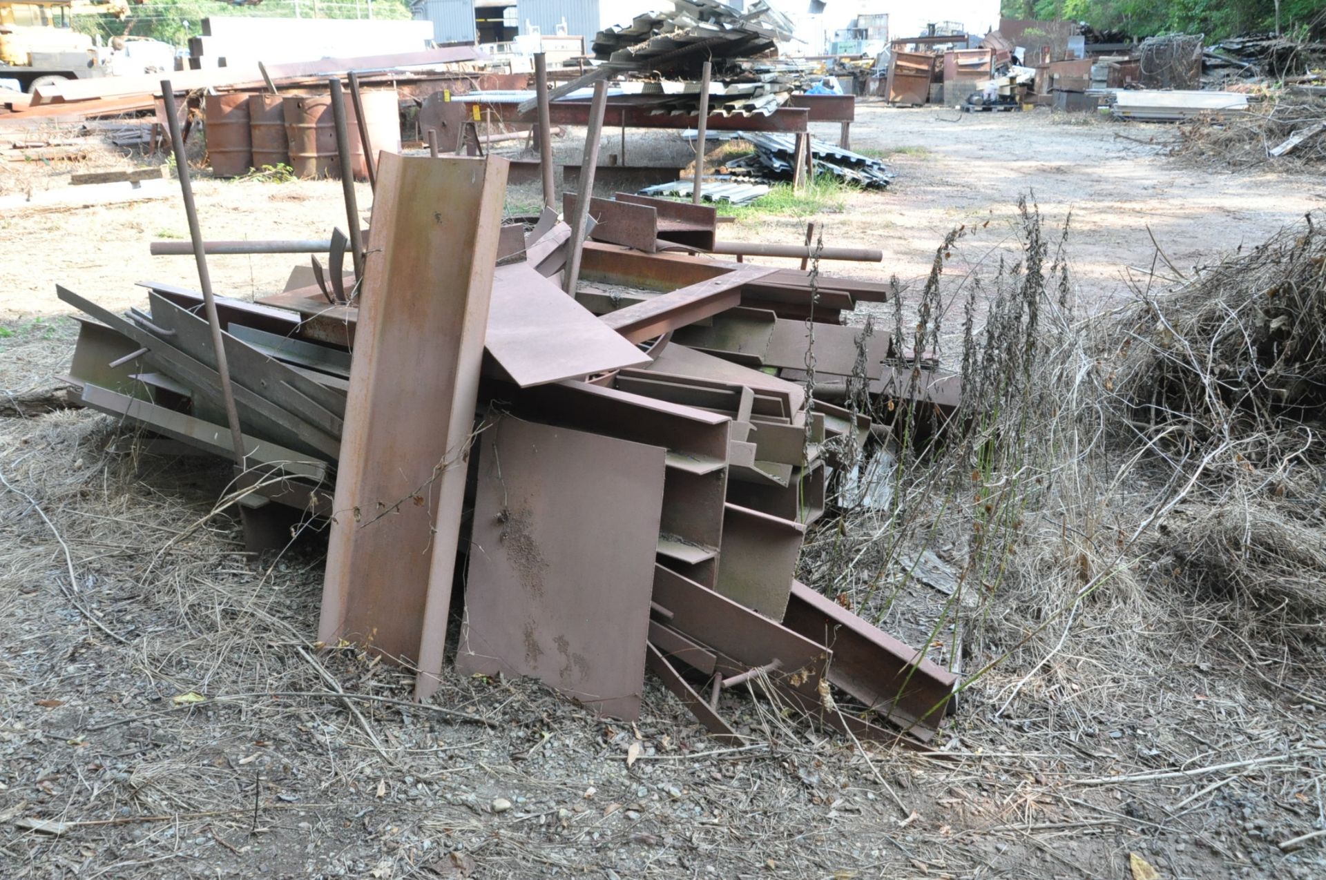 Lot-Steel Square and Rectangular Hollow Tube Stock, I-Beam, and Angle Iron Stock - Image 4 of 5