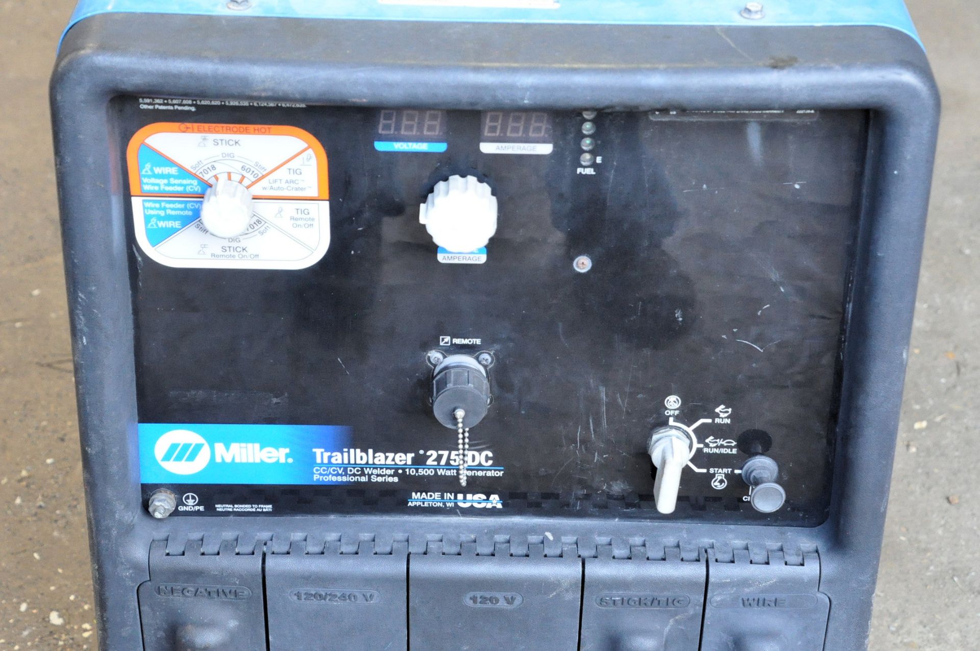 Miller Trailblazer 275 DC, 275-Amps Capacity CC/CV DC Gasoline Powered Professional Series Welder/ - Image 3 of 4