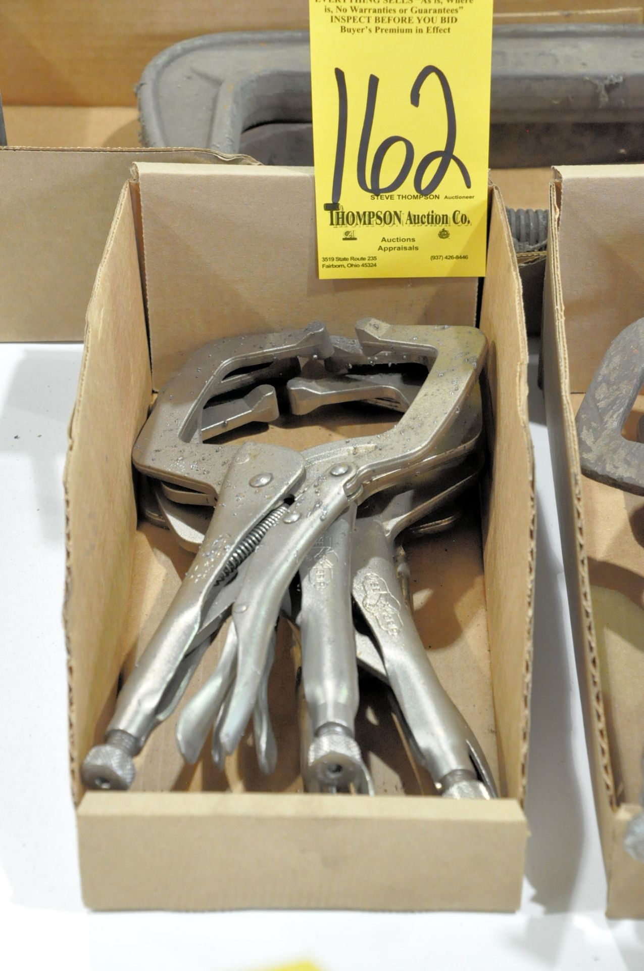 Lot-(4) Pairs Vise Grip Welding Clamps in (1) Box