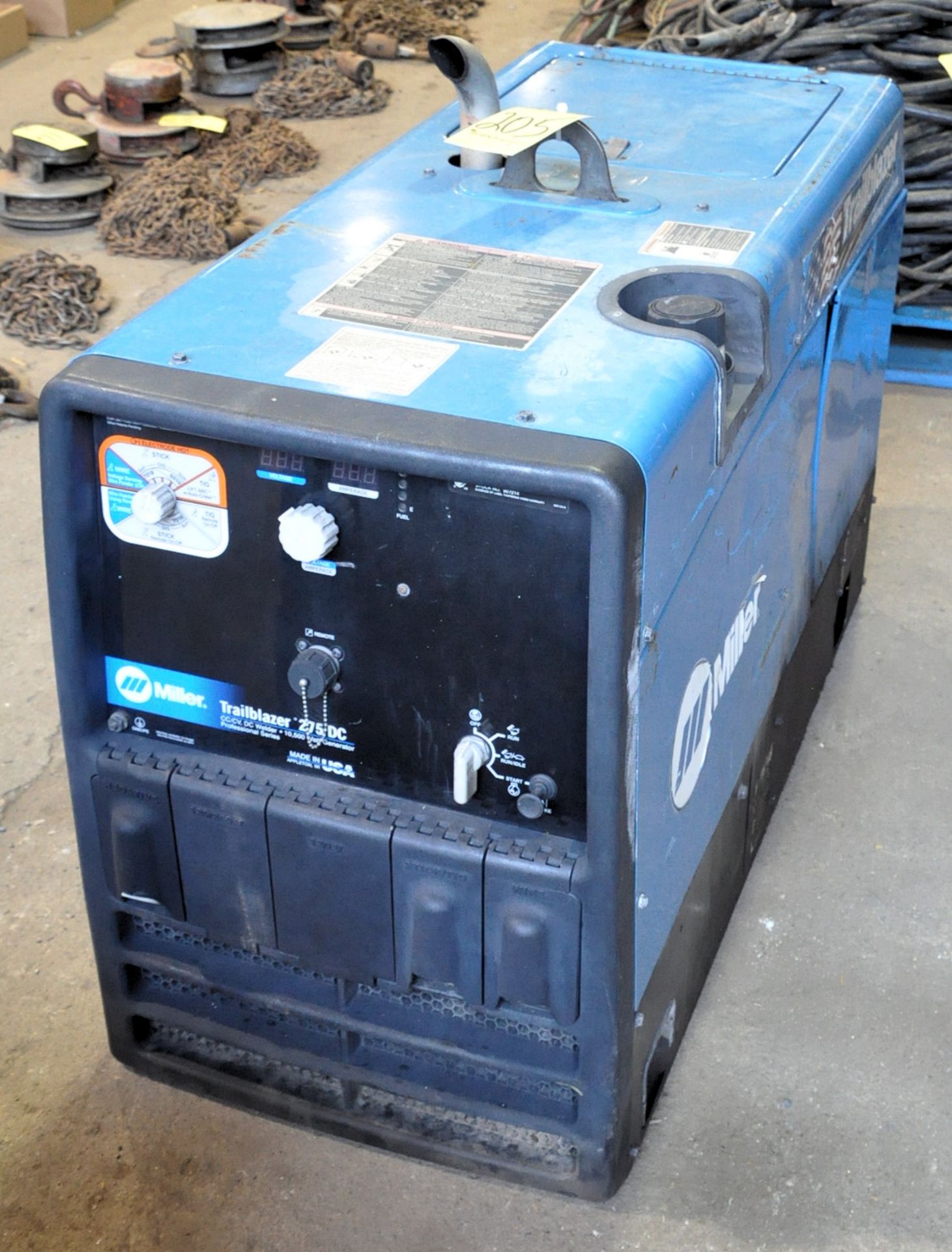 Miller Trailblazer 275 DC, 275-Amps Capacity CC/CV DC Gasoline Powered Professional Series Welder/