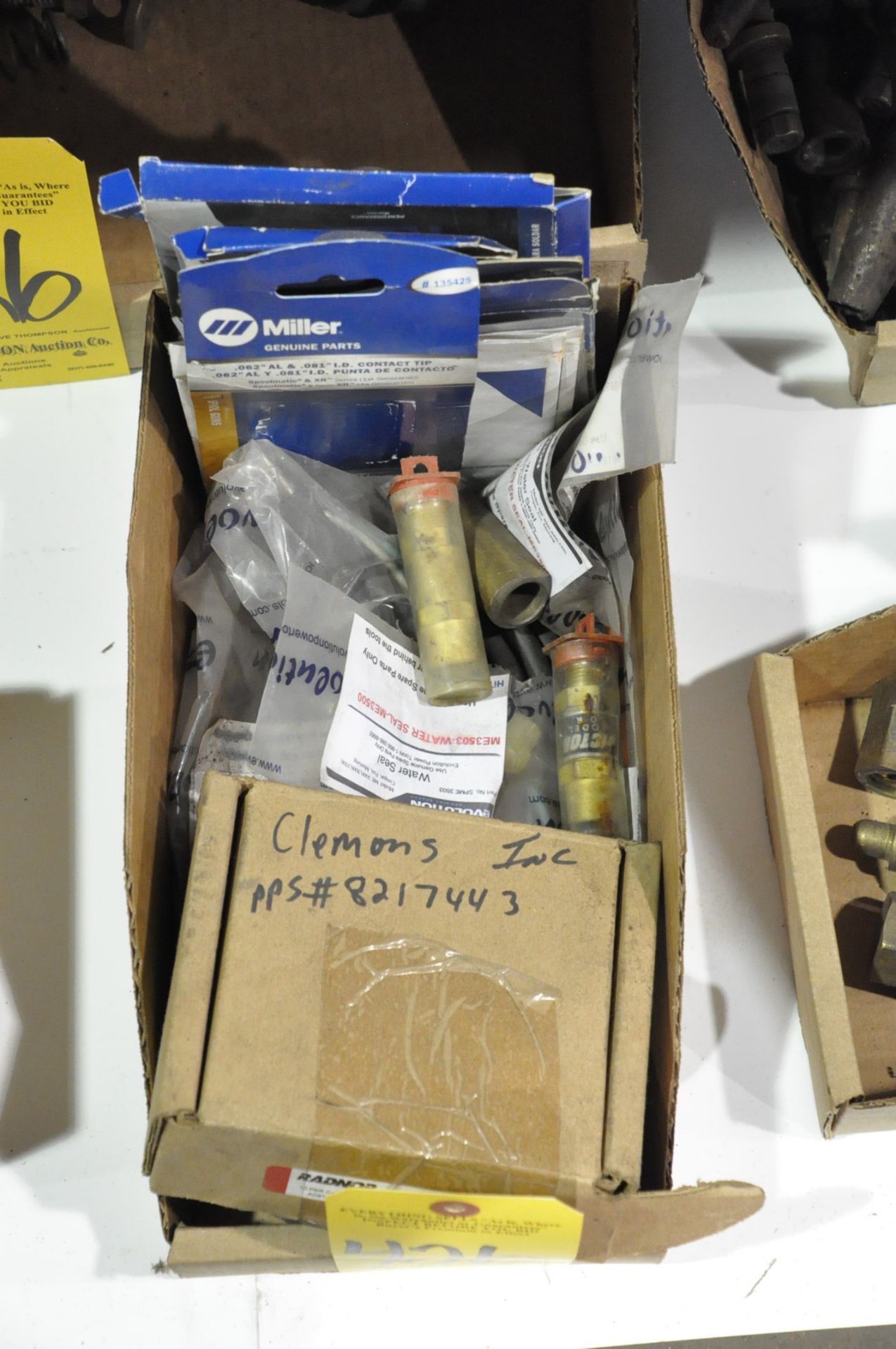 Lot-Various Torch and Welding Accessories in (6) Boxes on Floor Under (1) Table - Image 4 of 6