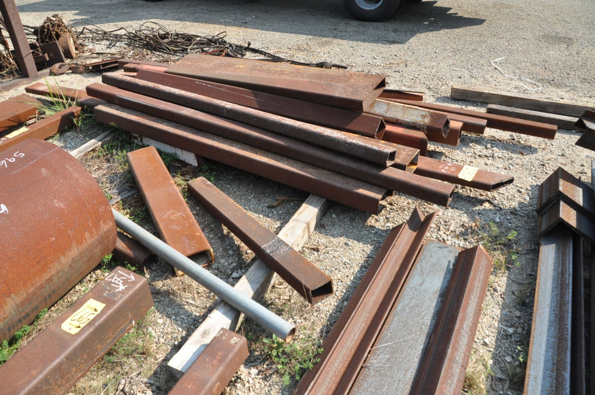 Lot-Steel Square and Rectangular Hollow Tube Stock - Image 3 of 3