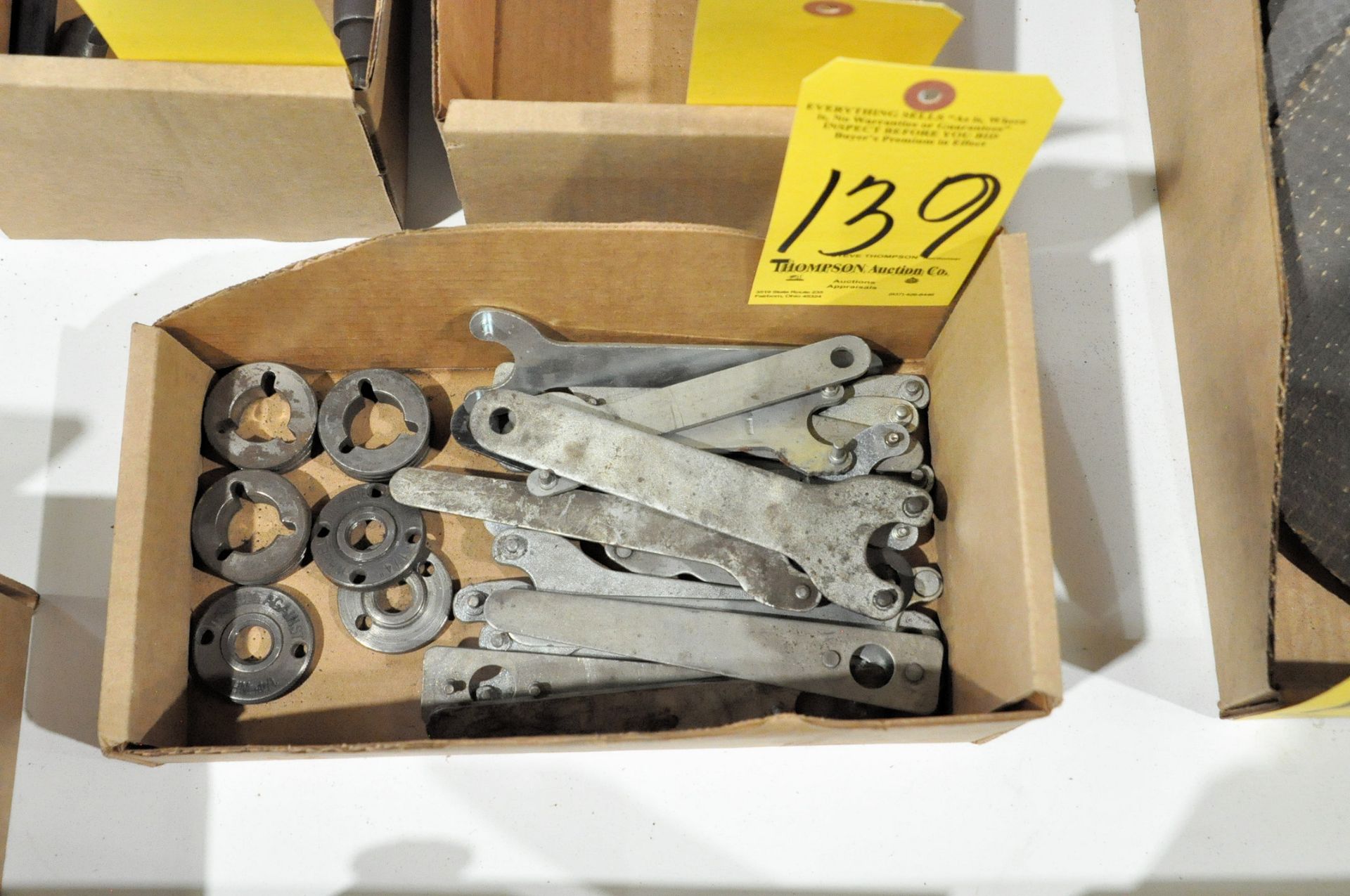 Lot-Grinder Disk Wrenches in (1) Box