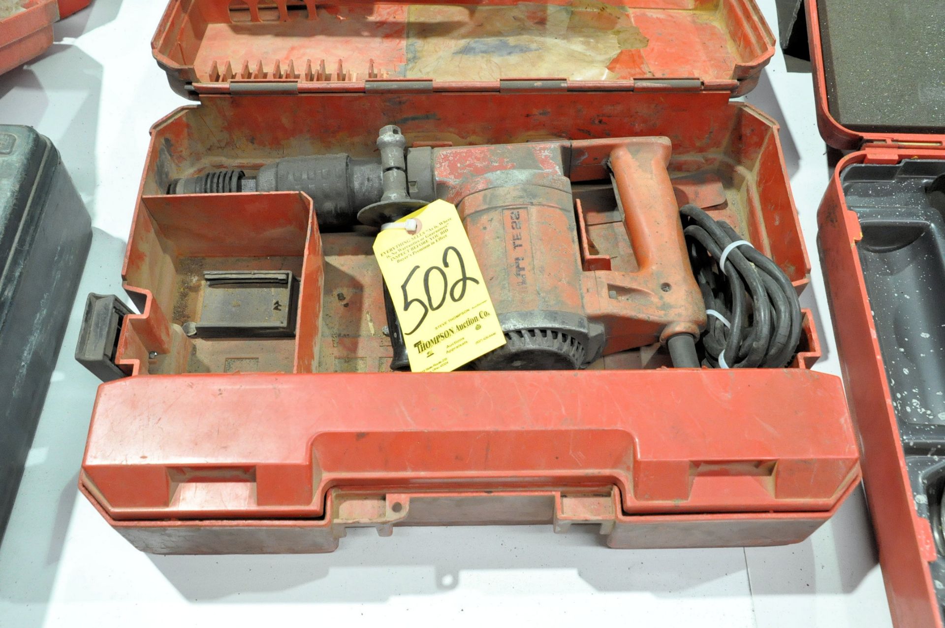 Hilti TE22 Rotary Hammer Drill with Case