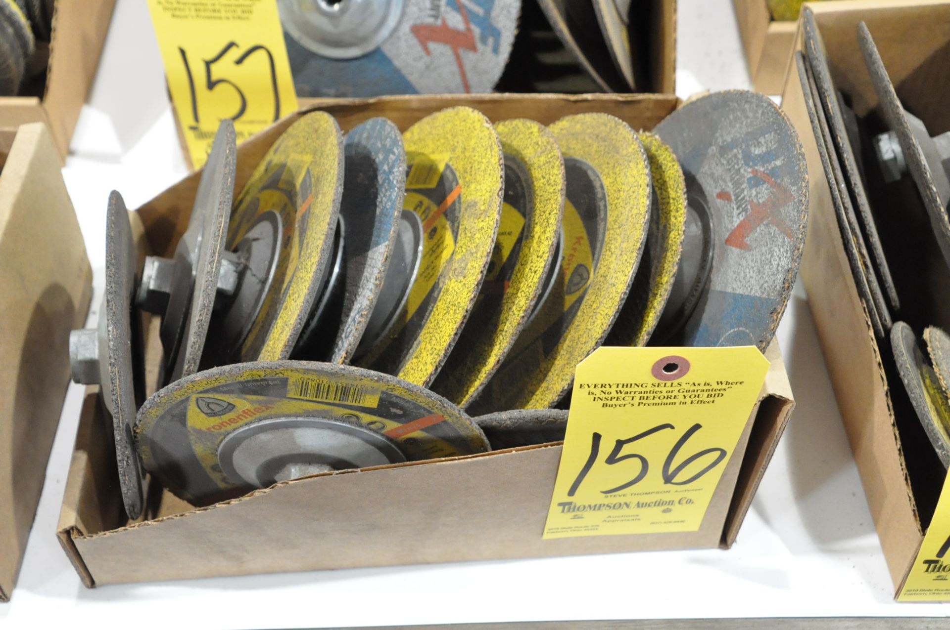 Lot-Various Grinding Wheels in (1) Box