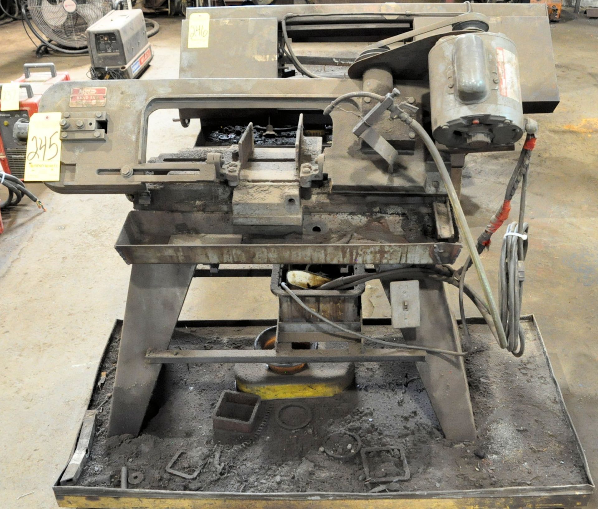 Dayton Model 3Z812, Horizontal Metal Cutting Band Saw, S/n CM