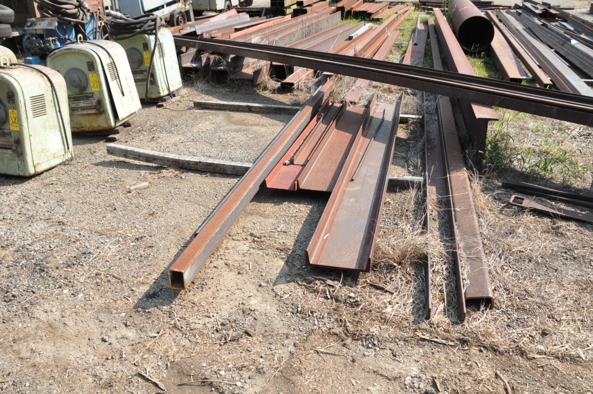 Lot-Steel I-Beam, H-Beam, Rectangular Hollow Tube, and Angle Iron Stock - Image 2 of 3