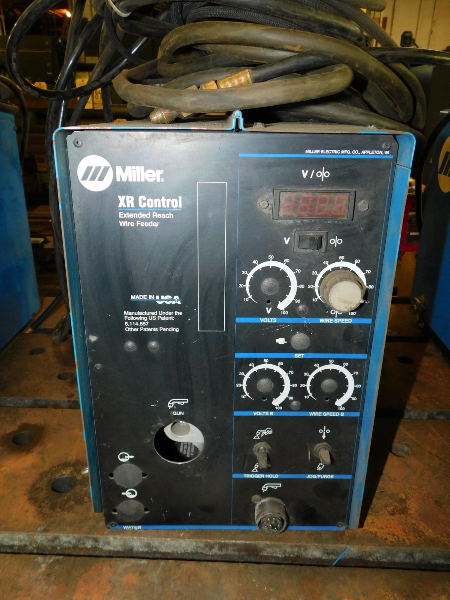 Miller XR Control Extended Reach Wire Feeder, s/n LF097582, 24 Volt - Image 2 of 4