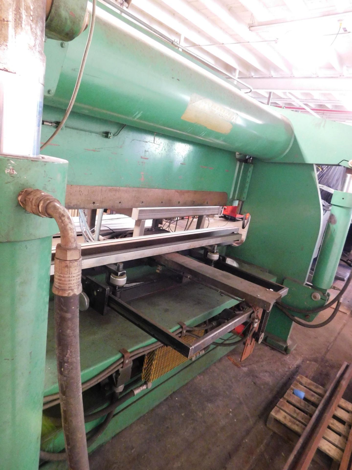 Accurpress Model 717510 Hydraulic Press Brake, s/n 1510, New 1990, 175 Ton, 10' Overall, 102" - Image 12 of 14