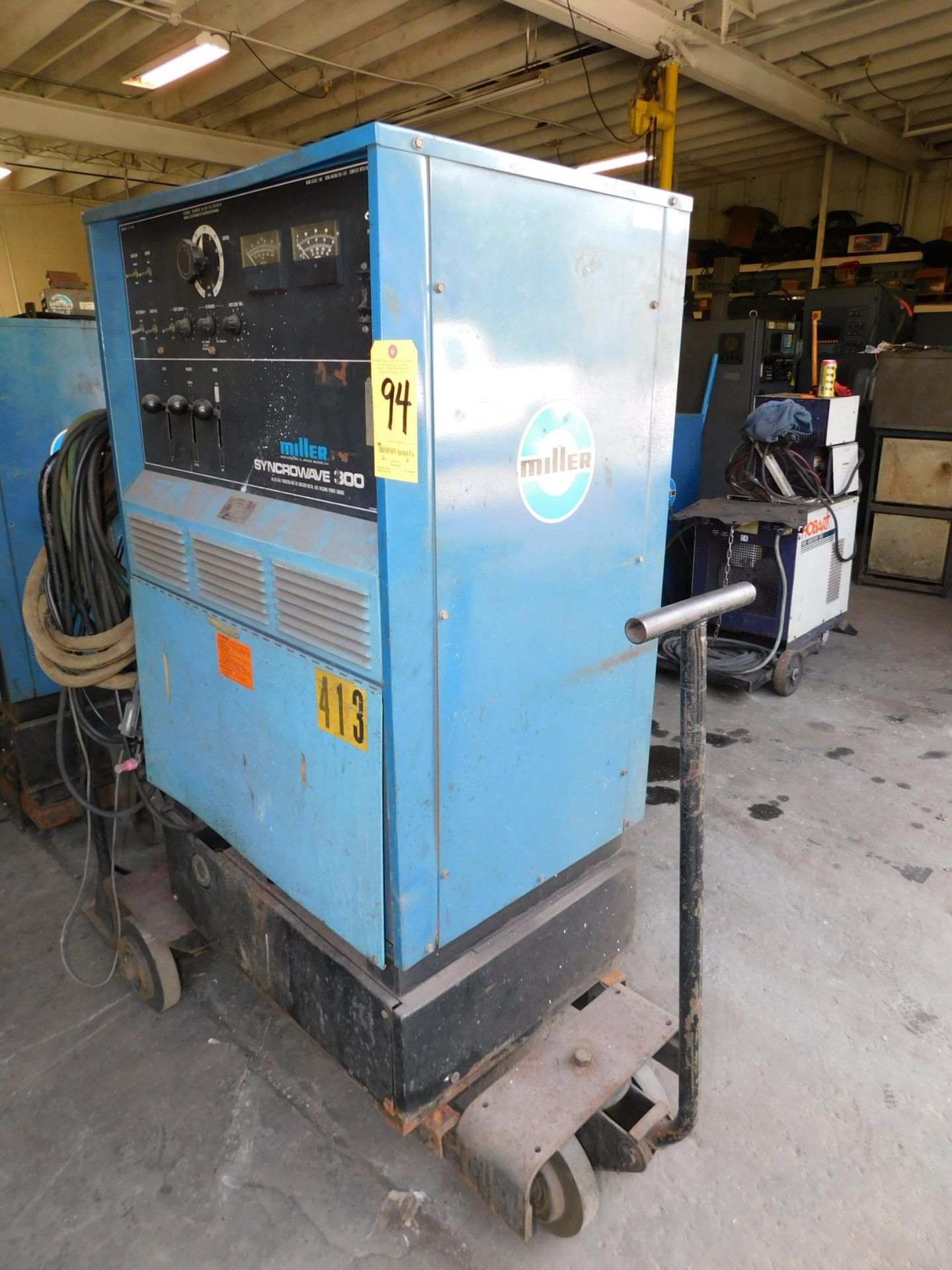 Miller Synchrowave 300 AC/DC Tig Welder, 208/230/460, Single Phase, Foot Control - Image 4 of 6