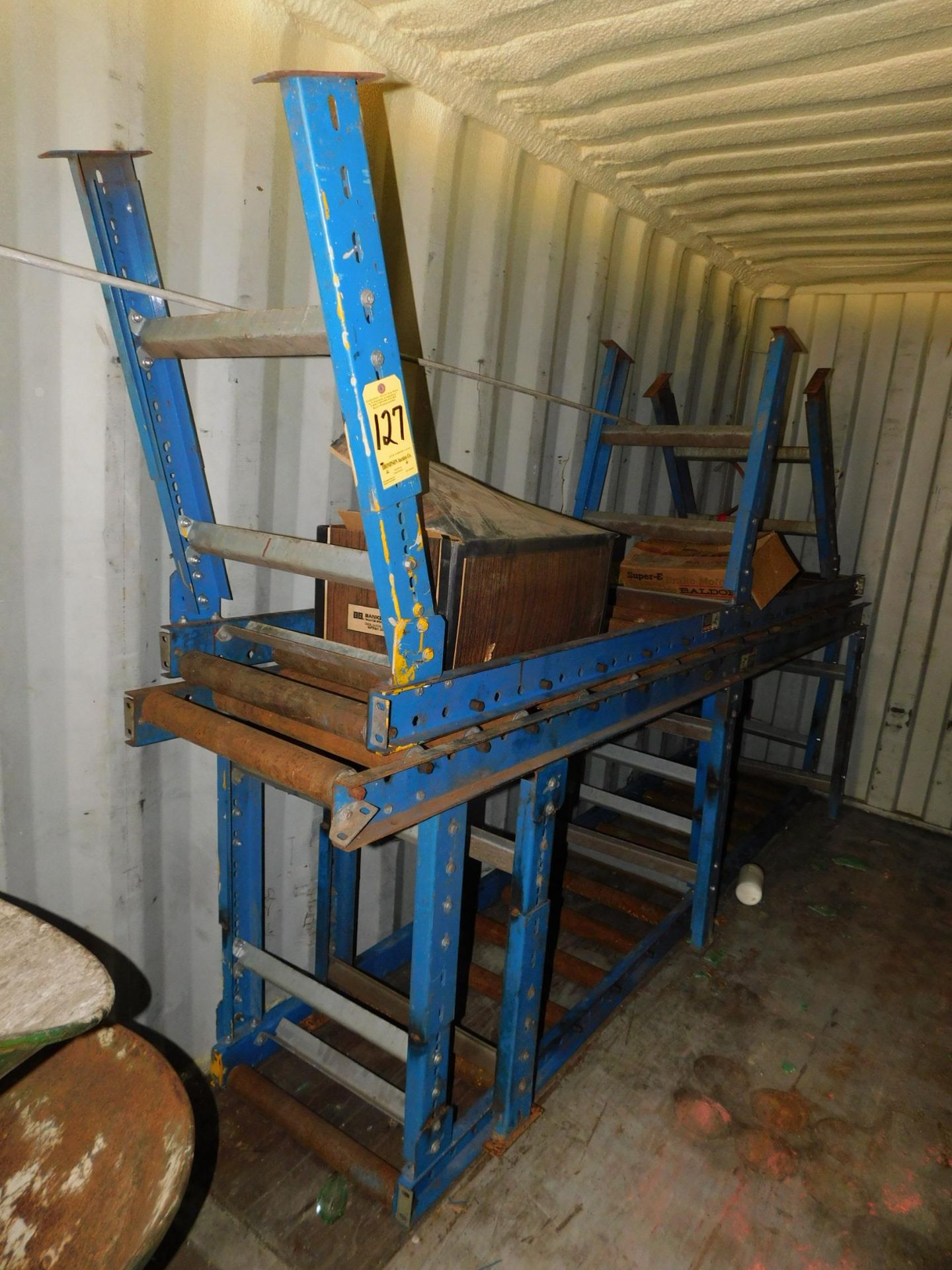 (2) Roller Conveyors, 10' Length X 20" Wide Rollers