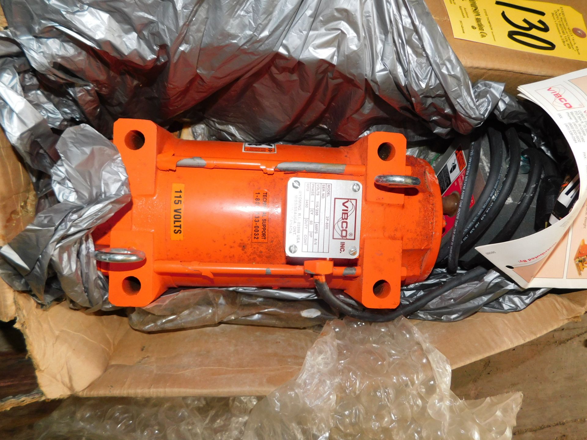 Vibco Model 2P-800 Vibratory Motor