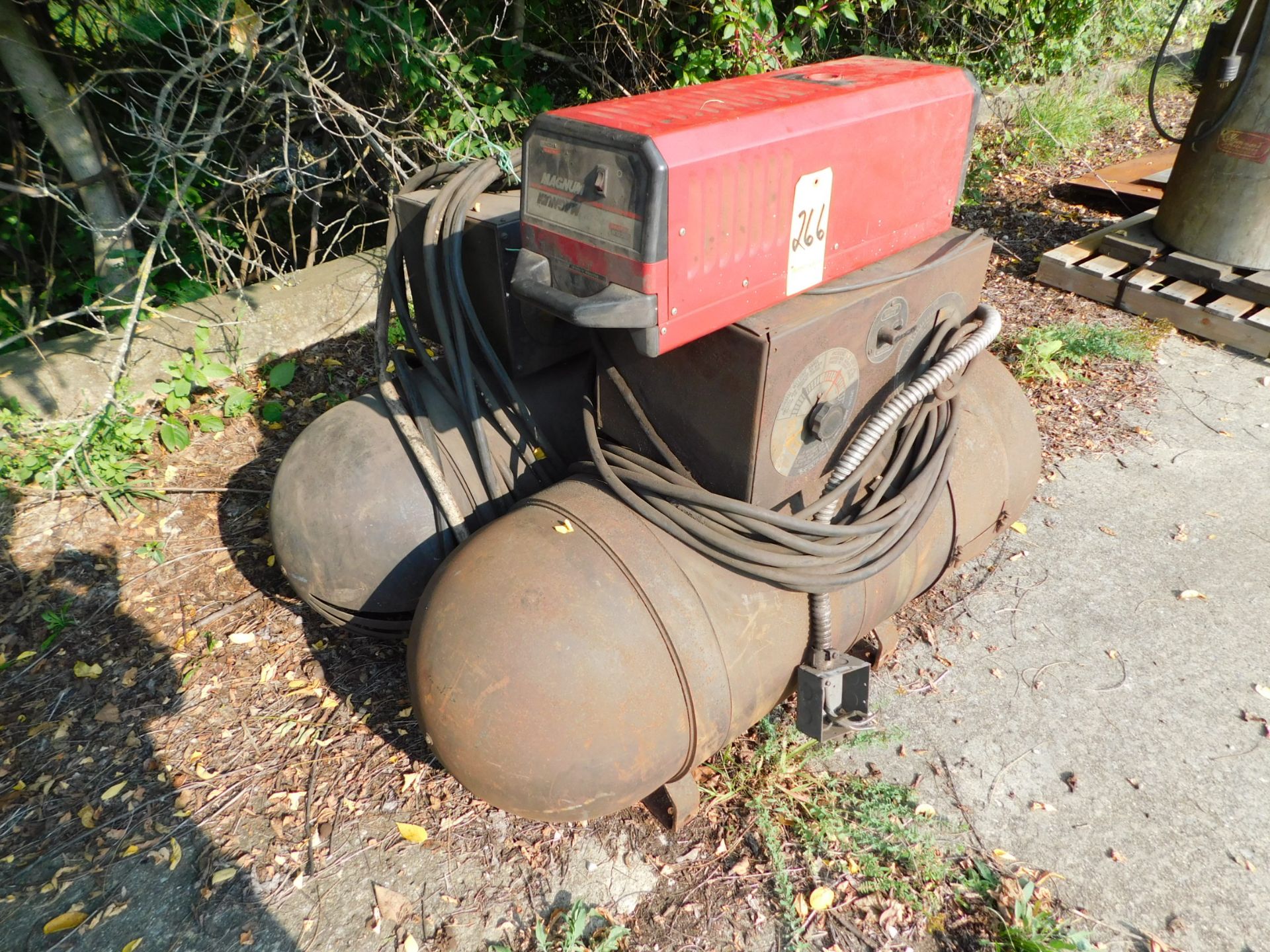 Shield Arc Welders with Lincoln Magnum Chiller