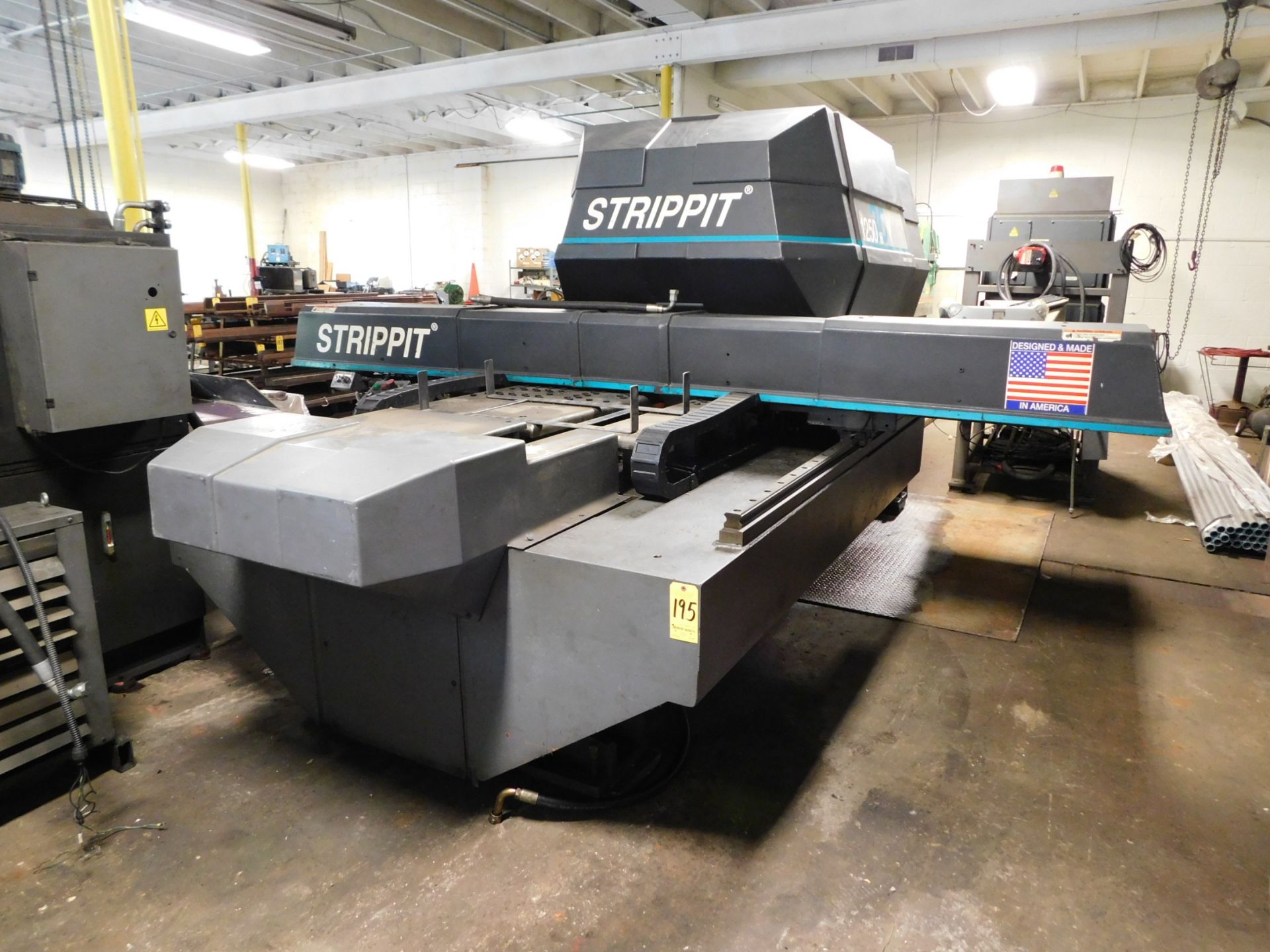 Strippit Model Smart Stroke 1250 H30 CNC Turret Punch, s/n 034021497, GE Fanuc OP CNC Control, 33