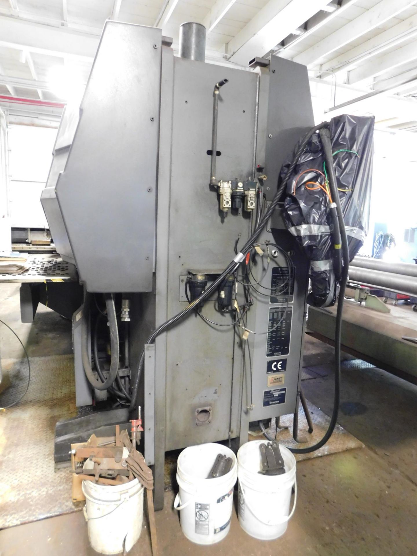 Strippit Model Smart Stroke 1250 H30 CNC Turret Punch, s/n 034021497, GE Fanuc OP CNC Control, 33 - Image 10 of 20