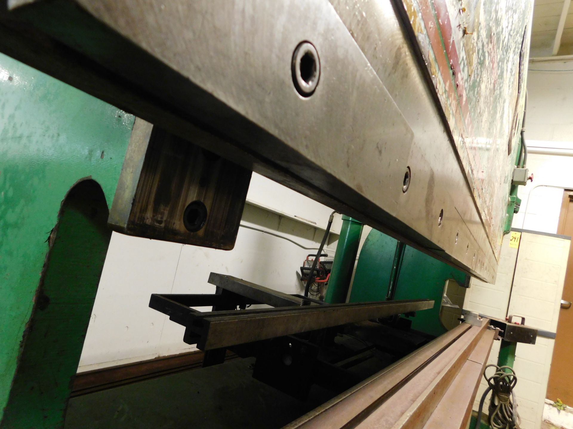 Accurpress Model 717510 Hydraulic Press Brake, s/n 1510, New 1990, 175 Ton, 10' Overall, 102" - Image 7 of 14