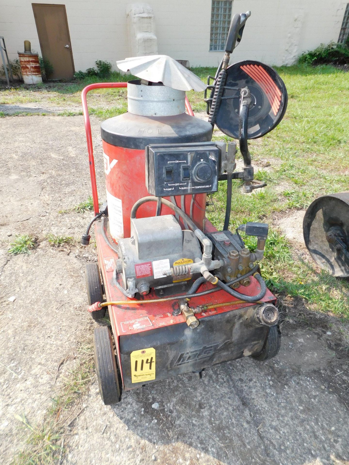 Hotsy Electric Hot Water Pressure Washer, 110/1/60