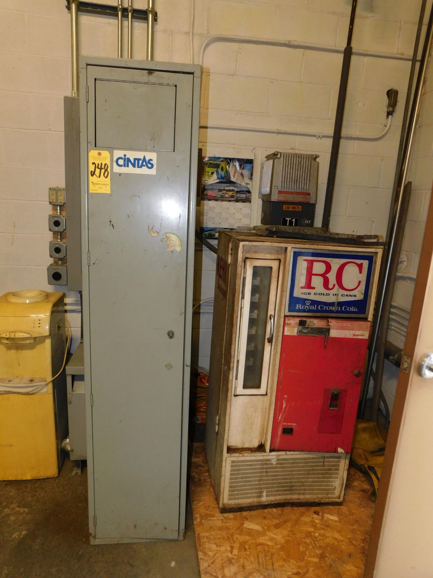 RC Cola Machine, Cabinet, Etc.