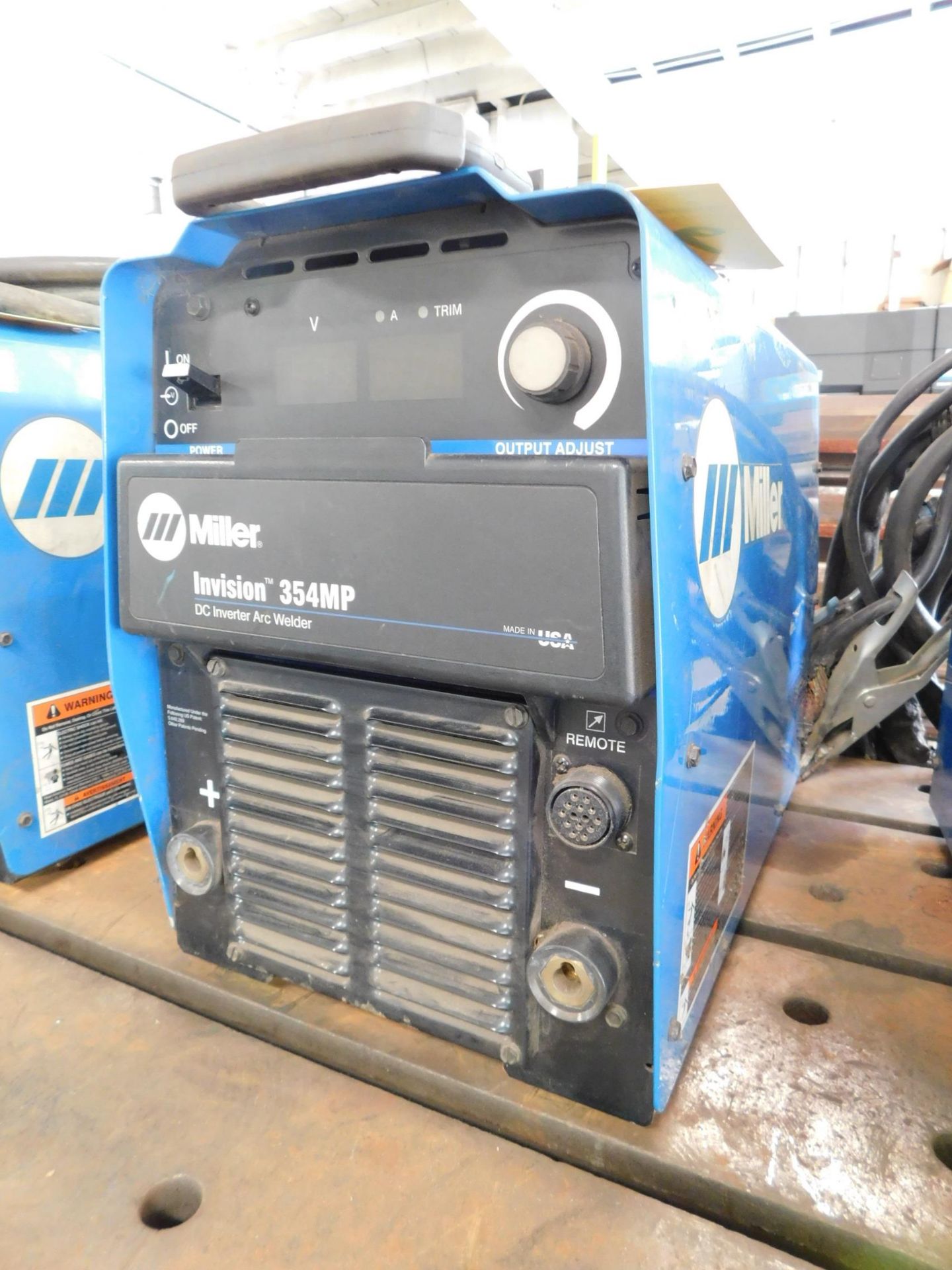 Miller Invision 354MP DC Inverter Arc Welder, s/n LG080347A, 1 or 3 Phase, 230/460 Vo.ts