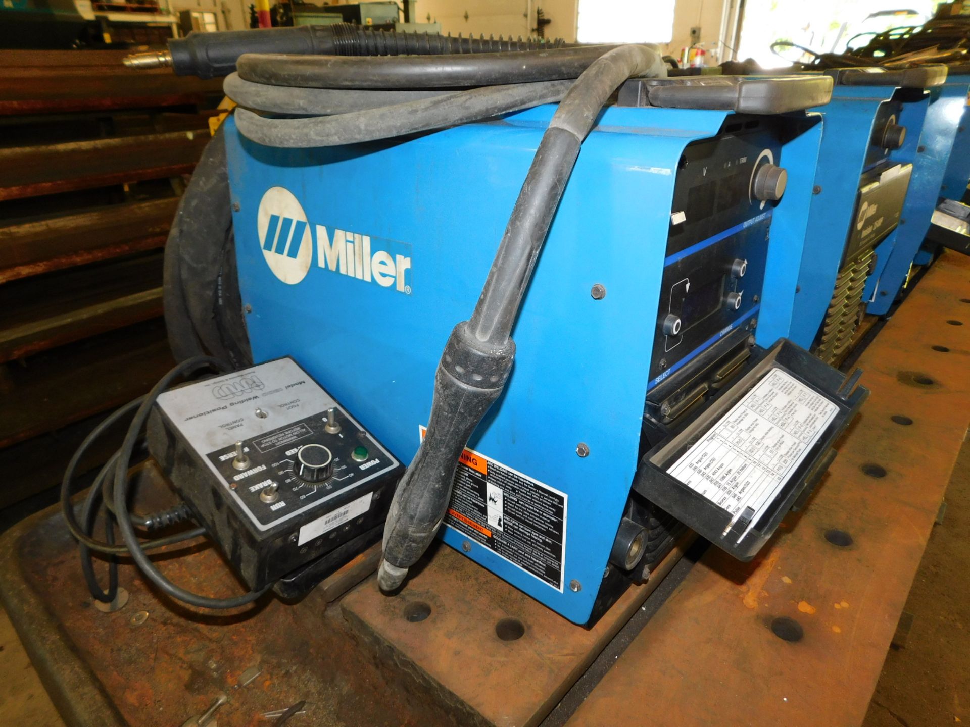 Miller Invision 354MP DC Inverter Arc Welder, s/n LG160263A, 1 or 3 Phase, 230/460 Vo.ts - Image 5 of 7