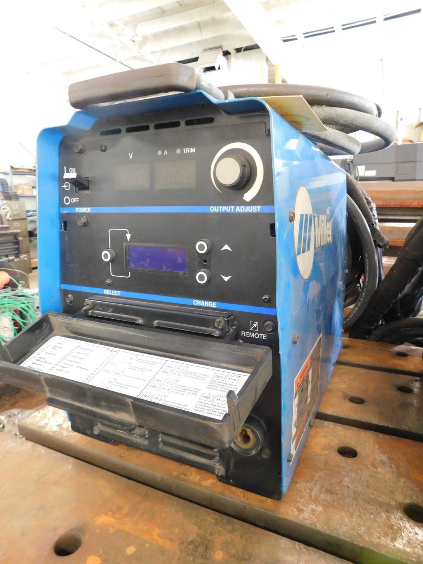 Miller Invision 354MP DC Inverter Arc Welder, s/n LG160263A, 1 or 3 Phase, 230/460 Vo.ts
