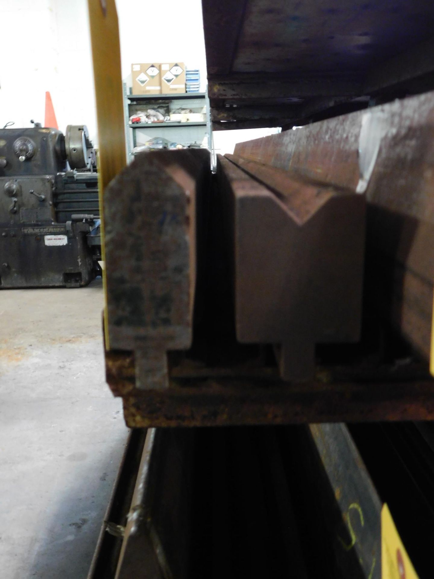 Press Brake Die Set, 8'4" Male, 7' Female, 1" Opening