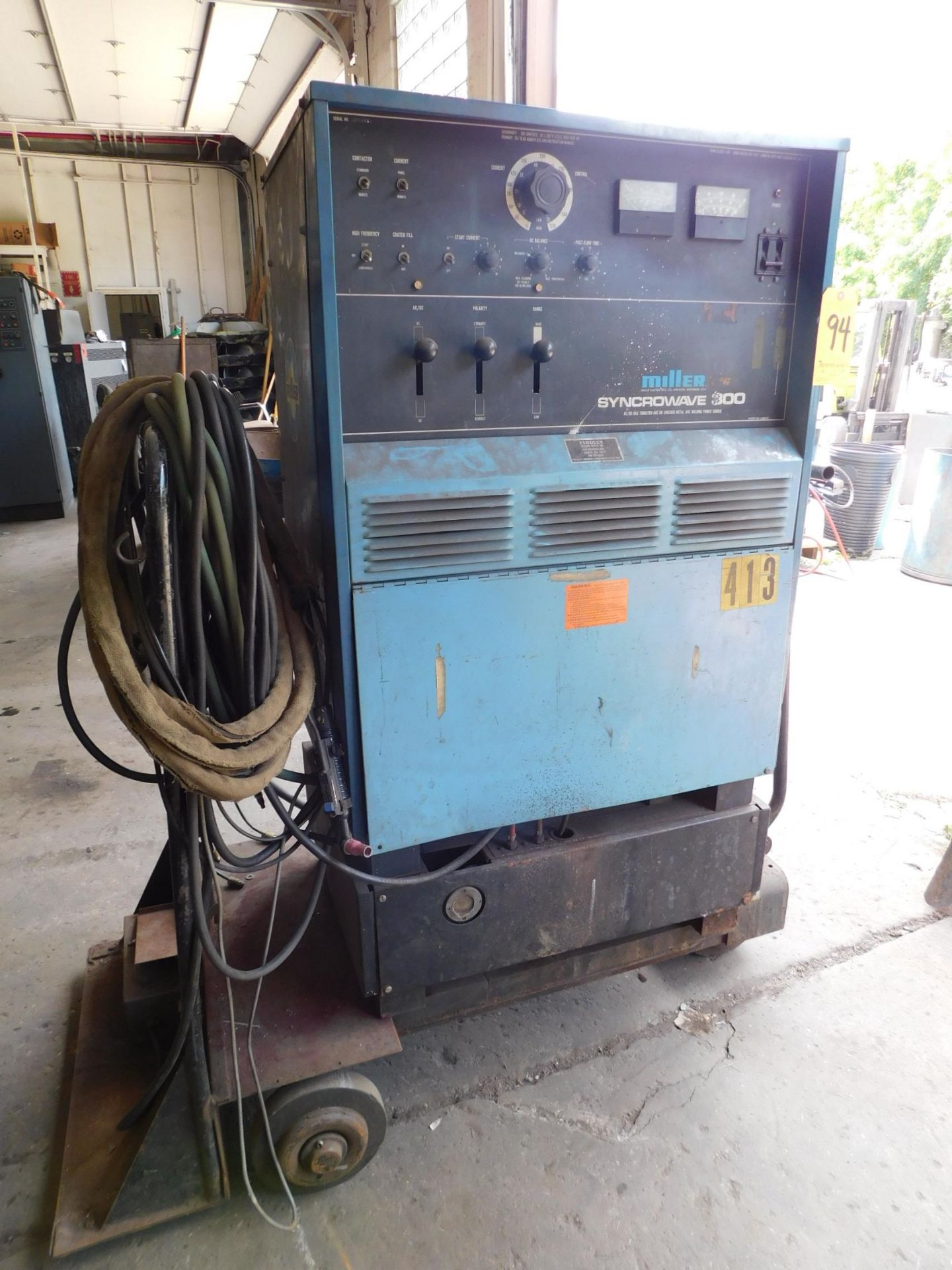 Miller Synchrowave 300 AC/DC Tig Welder, 208/230/460, Single Phase, Foot Control