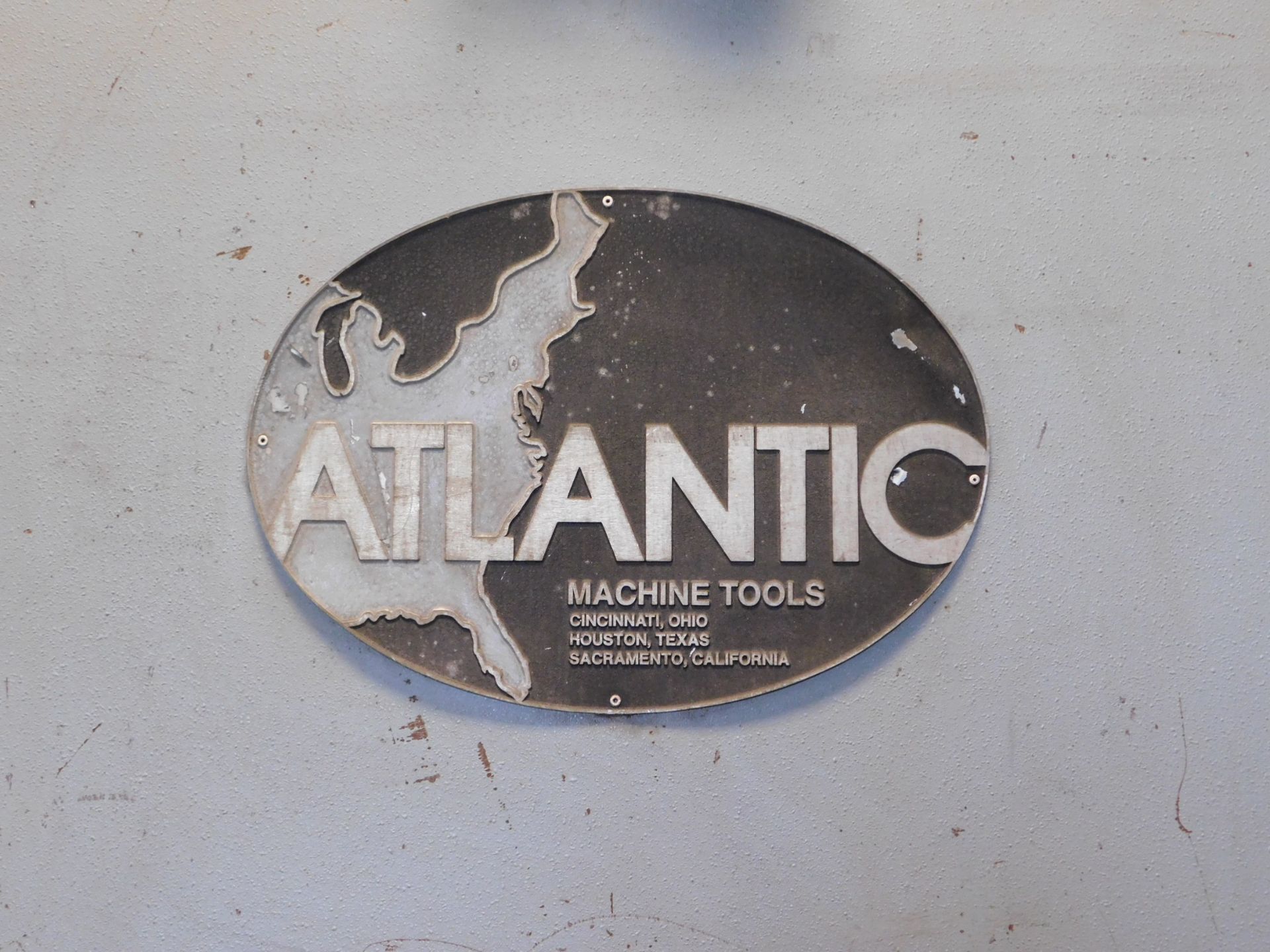 Atlantic Model HDE 10 X 1/2 Hydraulic Shear, s/n 64512, New 1988, 10' X 1/2" Capacity, Front - Image 5 of 10