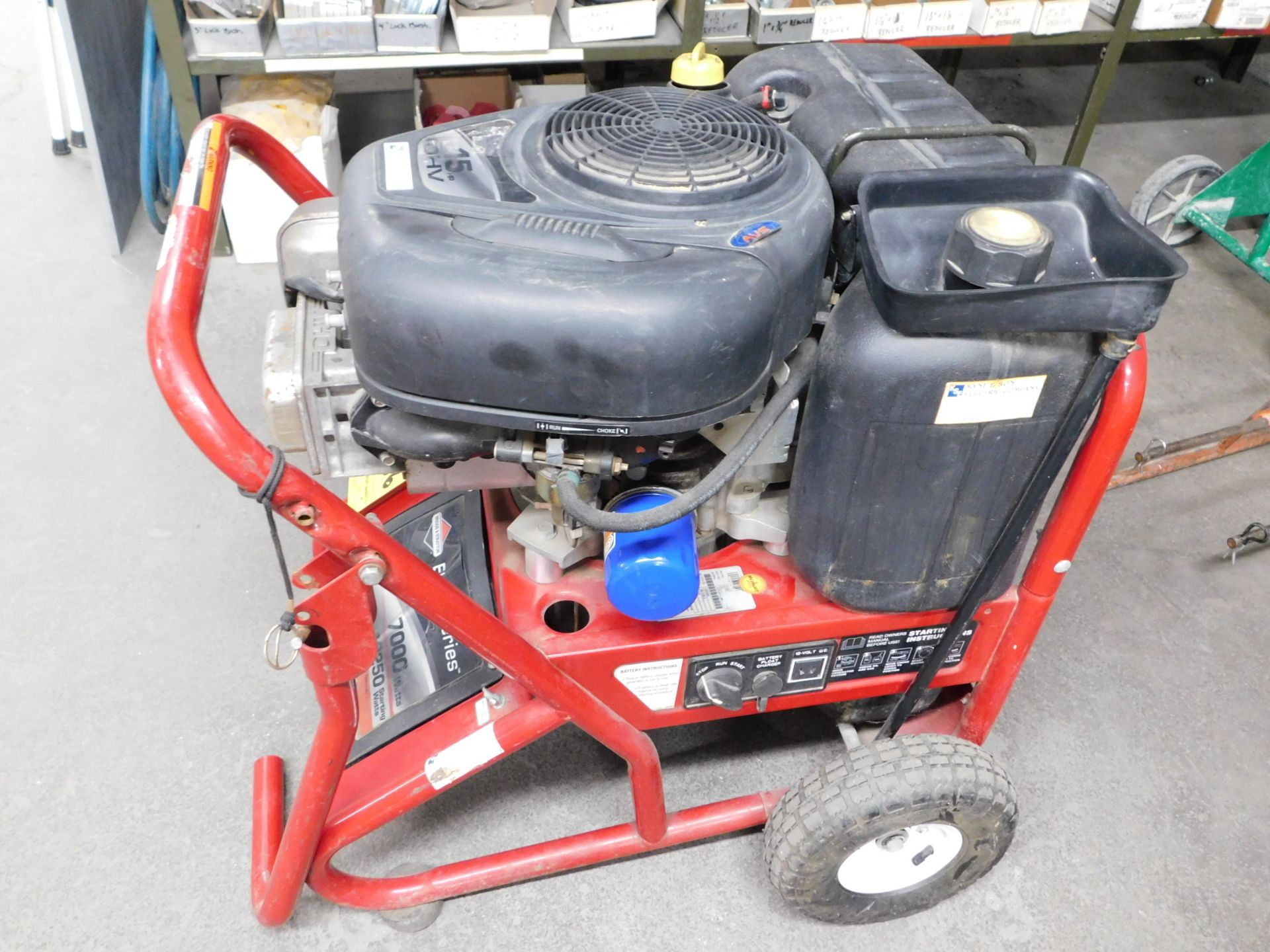 Briggs & Stratton elite Series 7000 Wat Gas Powered Generator - Image 2 of 6