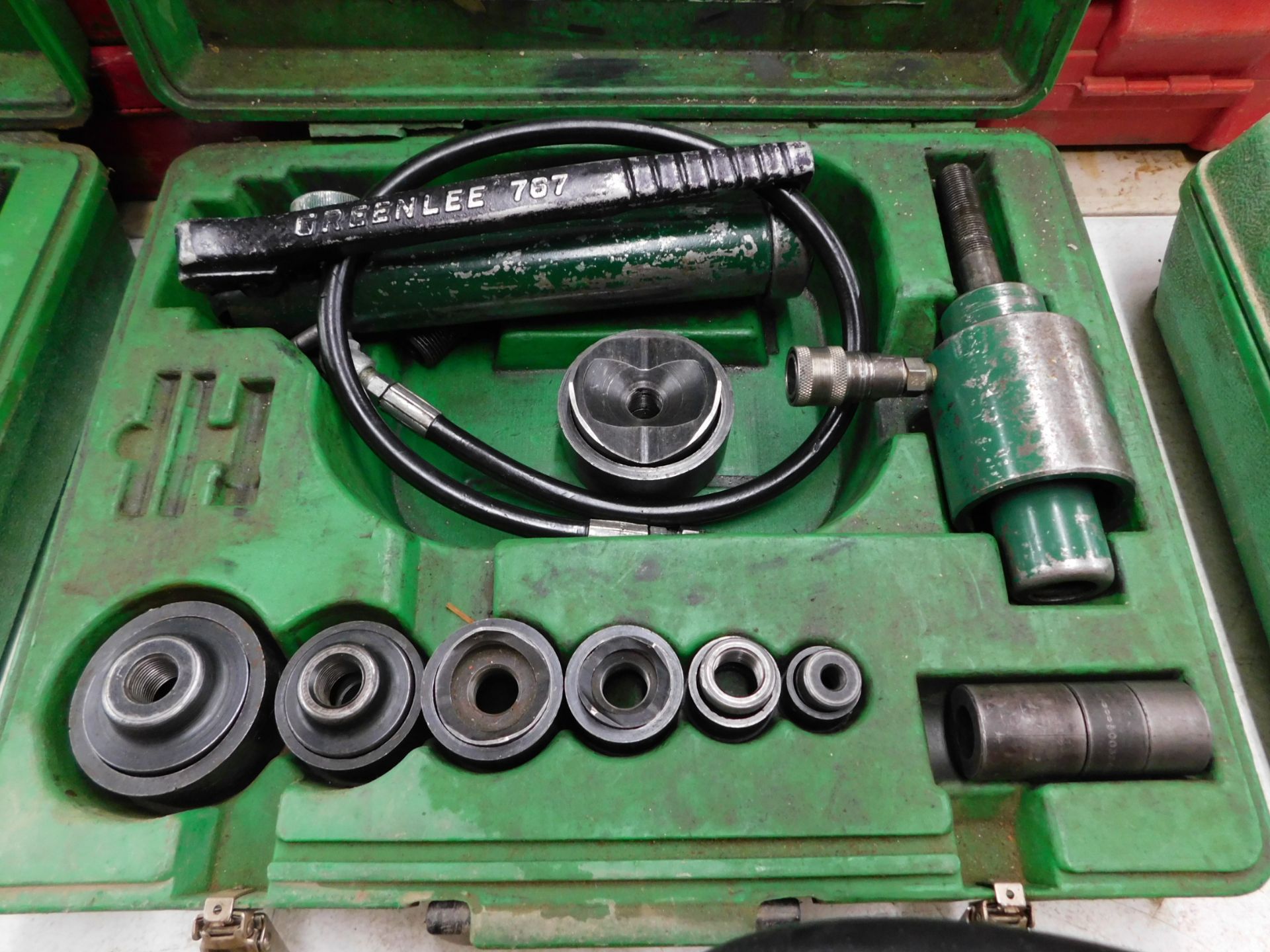 Greenlee Knockout Punch Set w/Hydraulic Pump