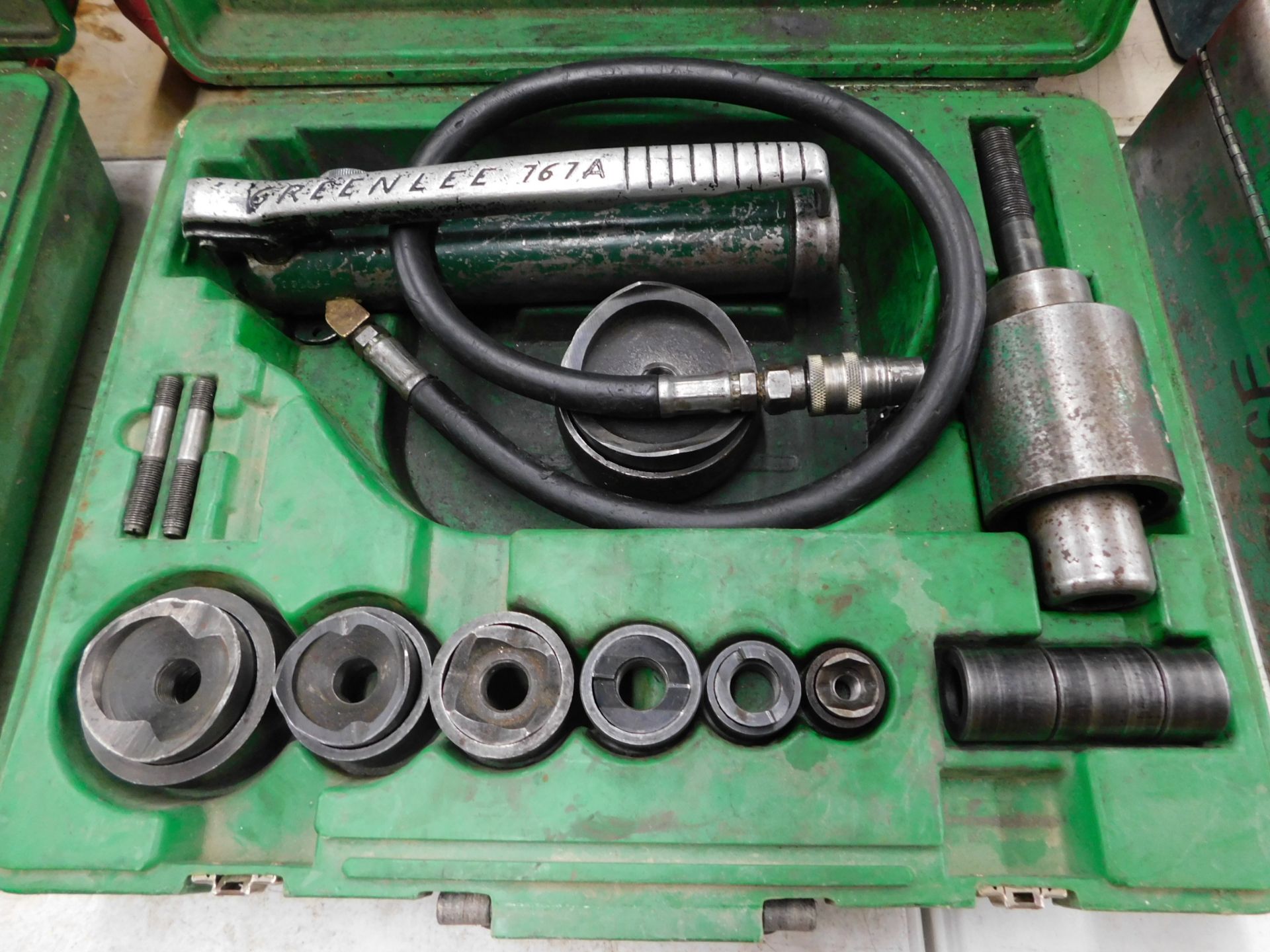 Greenlee Knockout Punch Set w/Hydraulic Pump