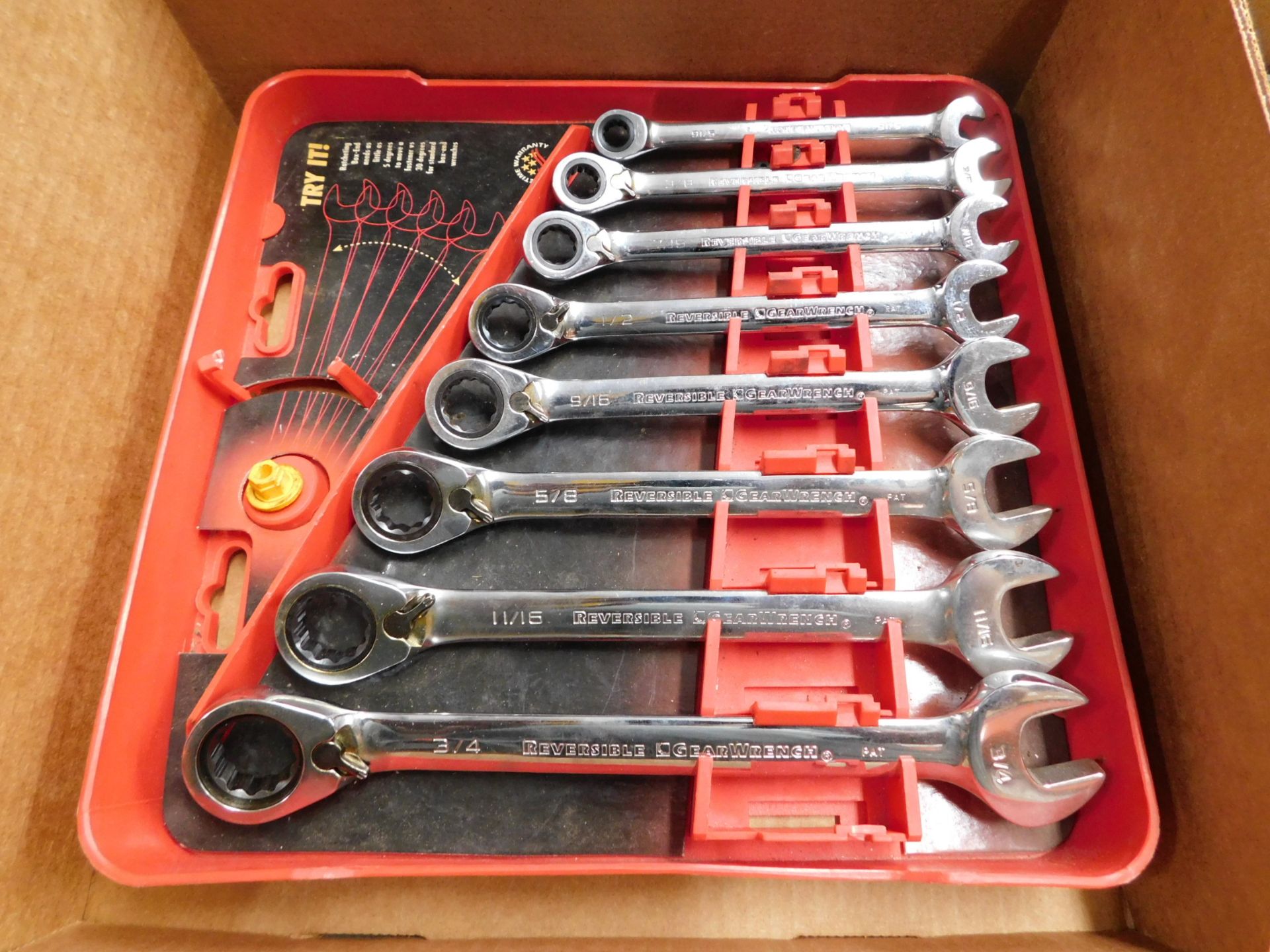 Gearwrench Set, 5/16"-3/4"